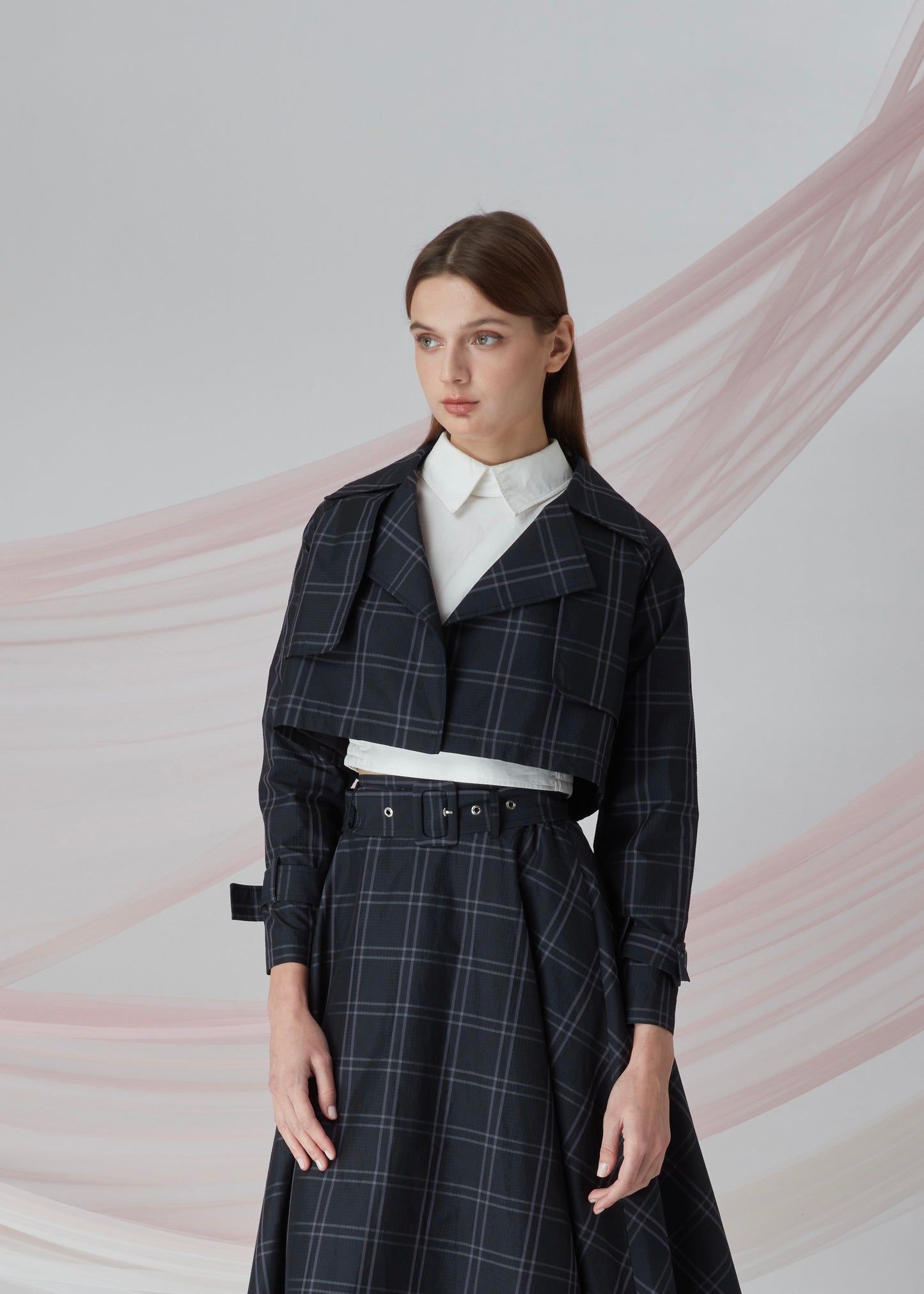 Two-pieces Set Trench Coat