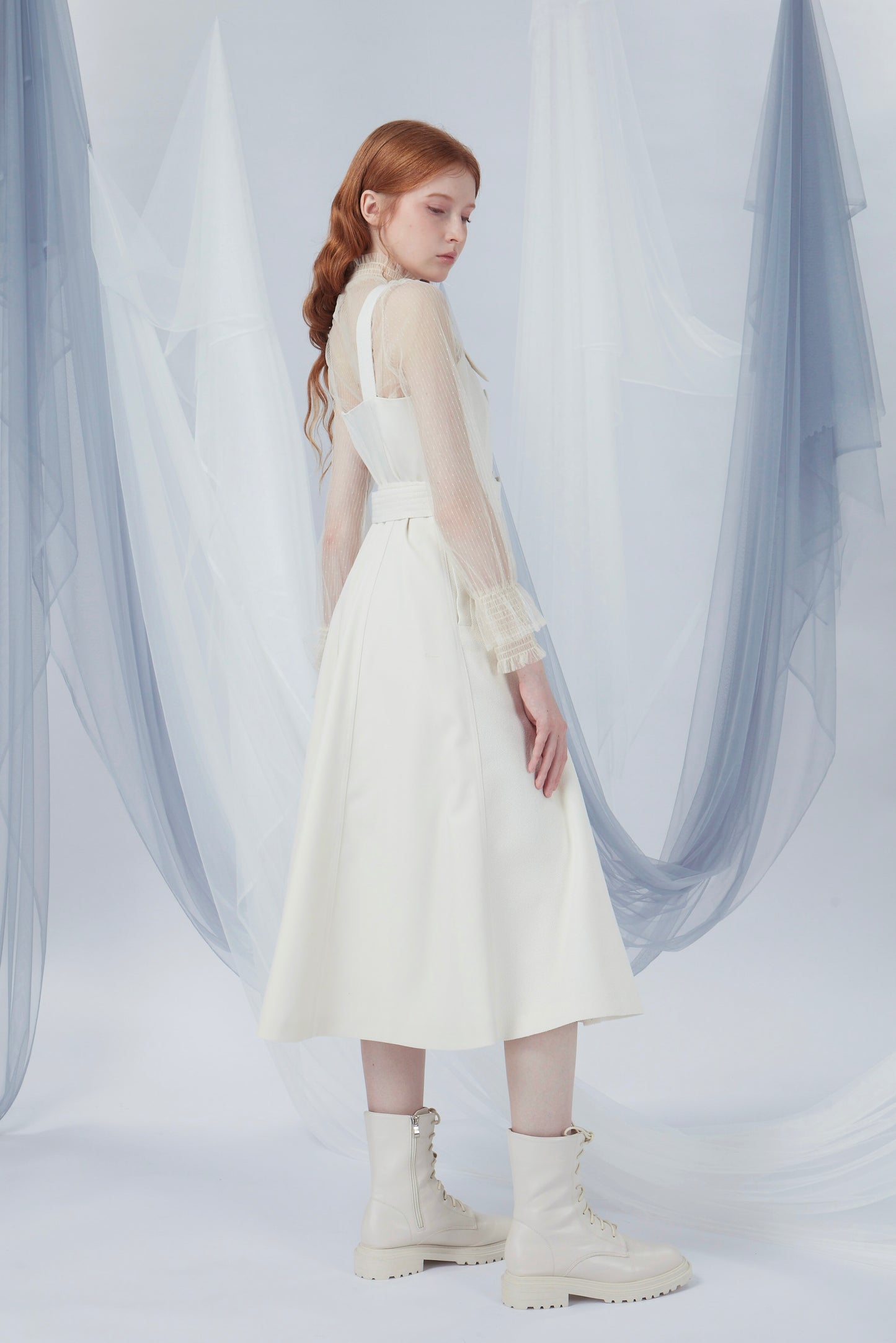 Double Breasted Buttons Dress