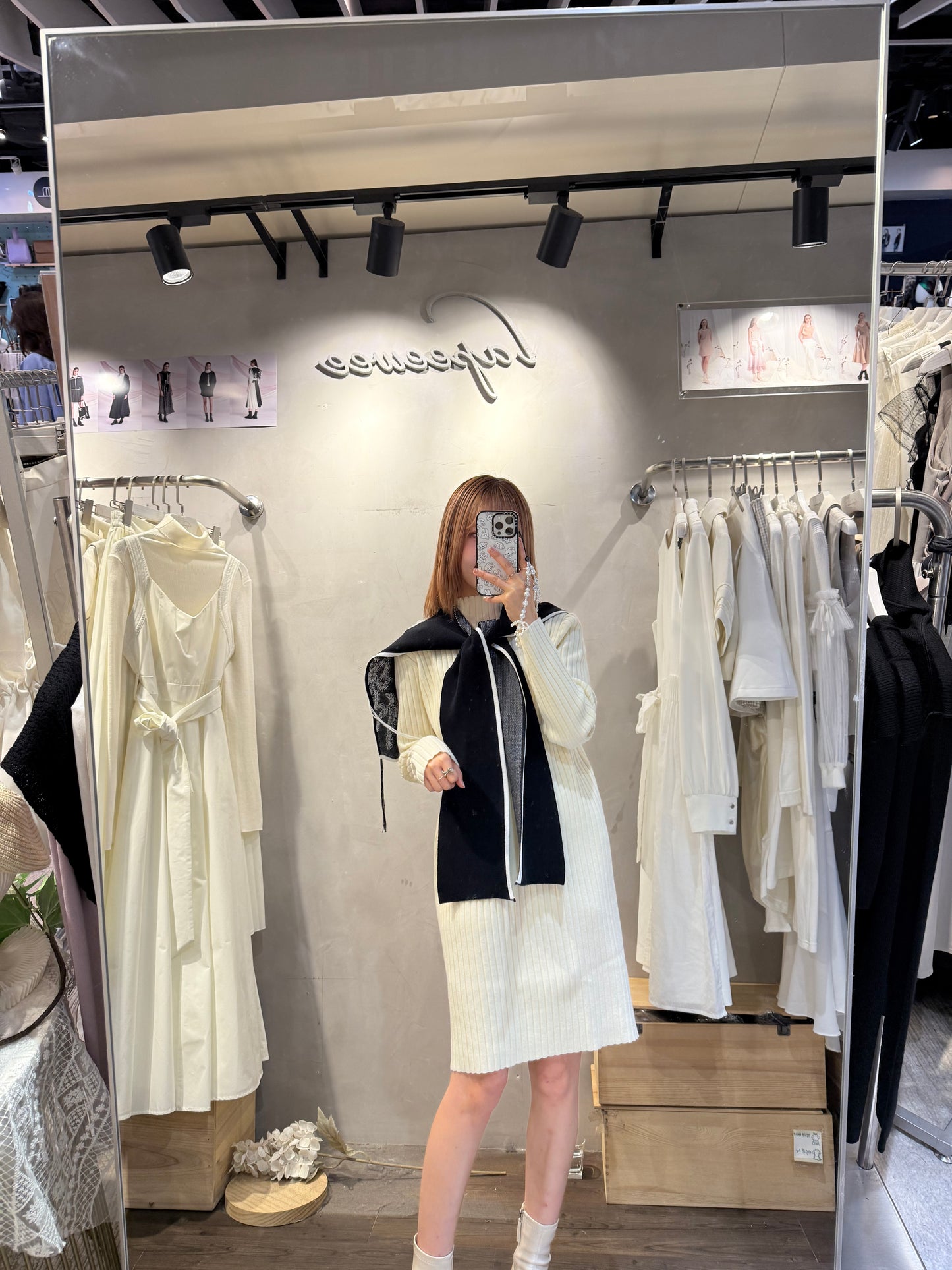 Knit Maxi Dress With Cape