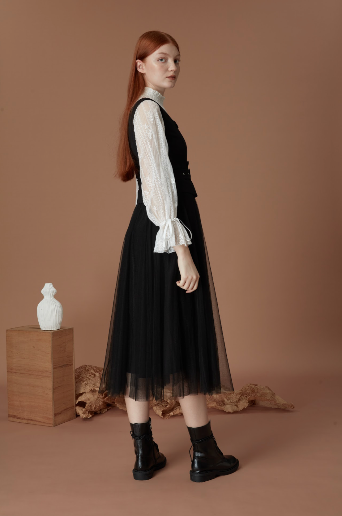 Fake Two Piece Dress