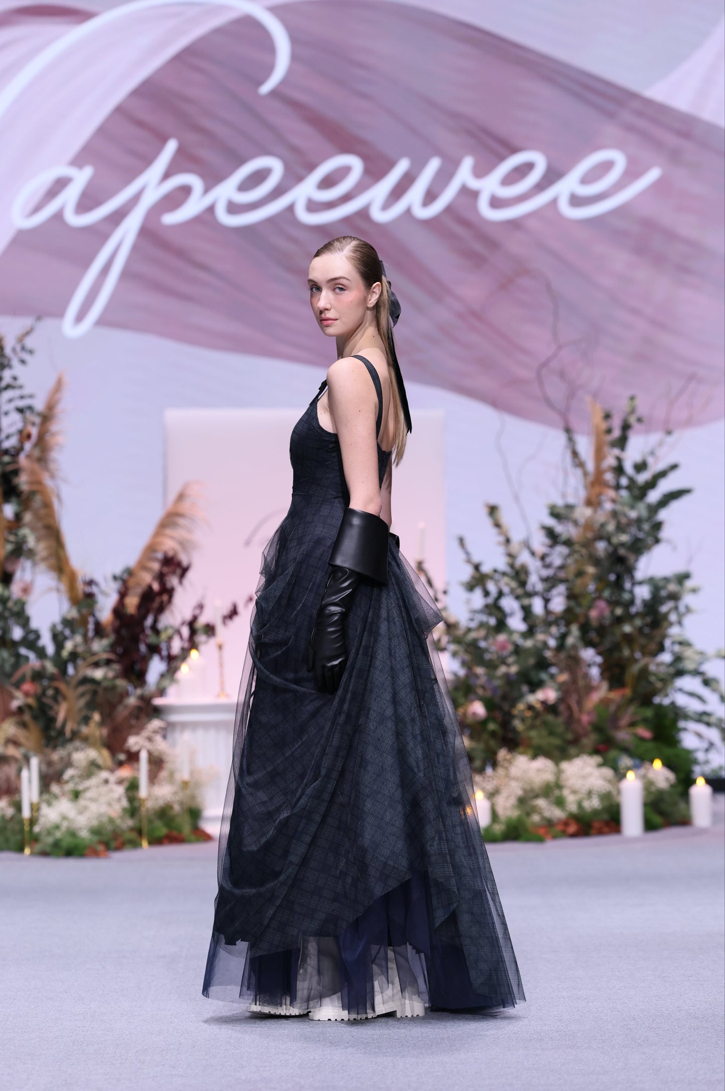 Evening Gown with Straps