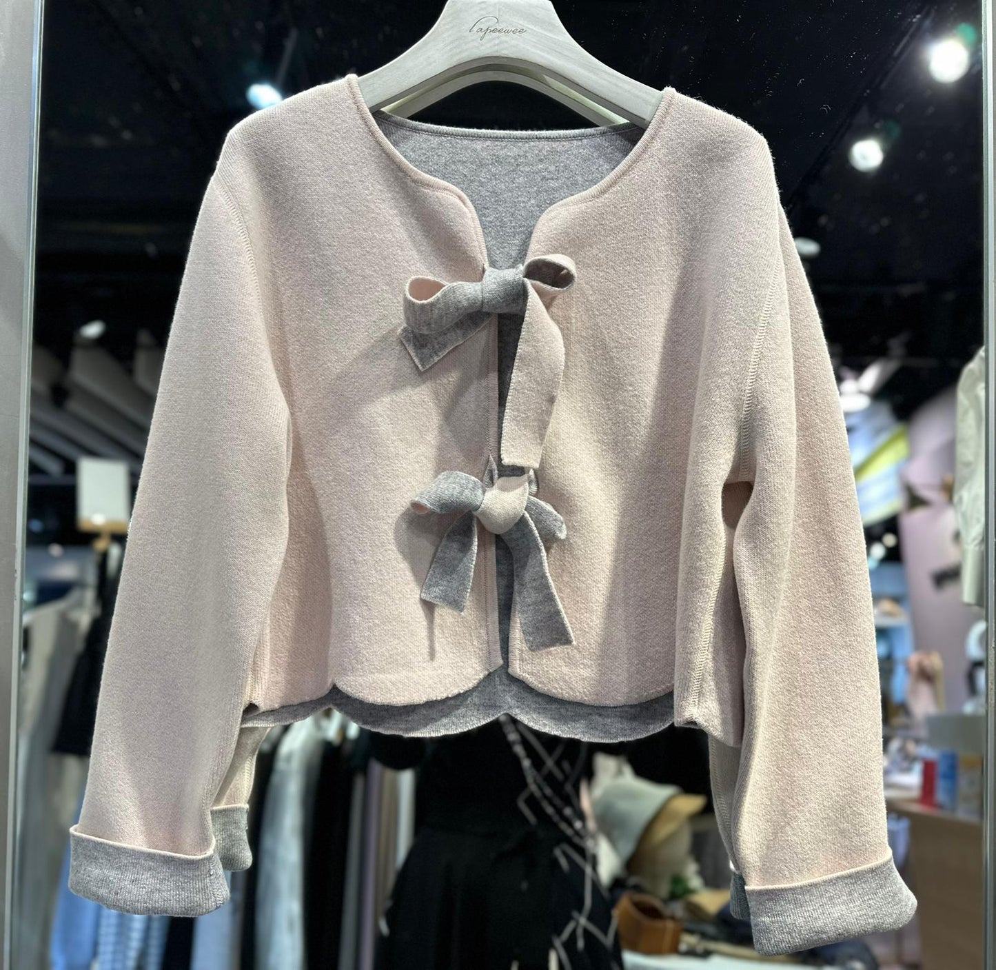 Cashmere Double-Face Cardigan