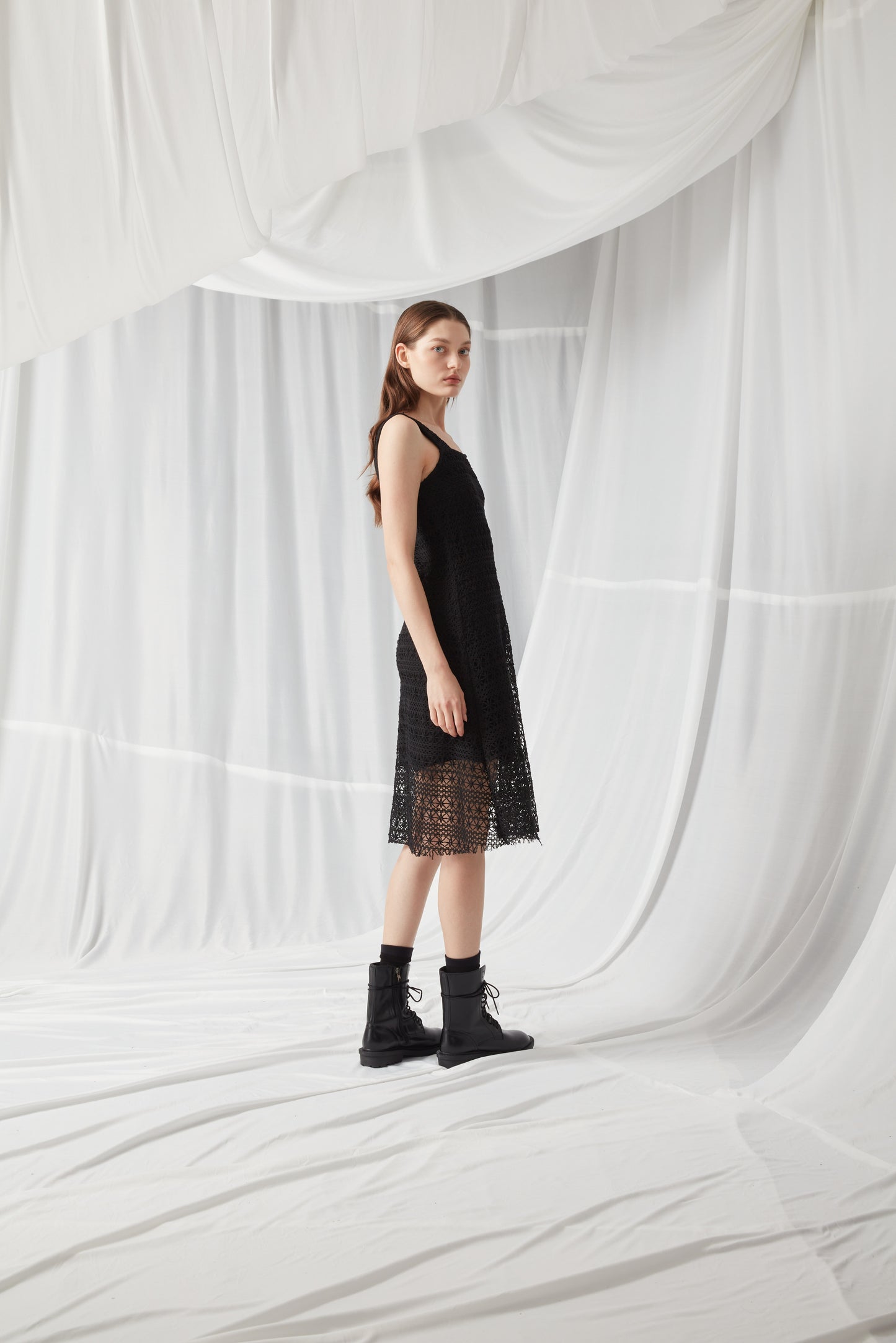 Summer Tank Dress - BLACK