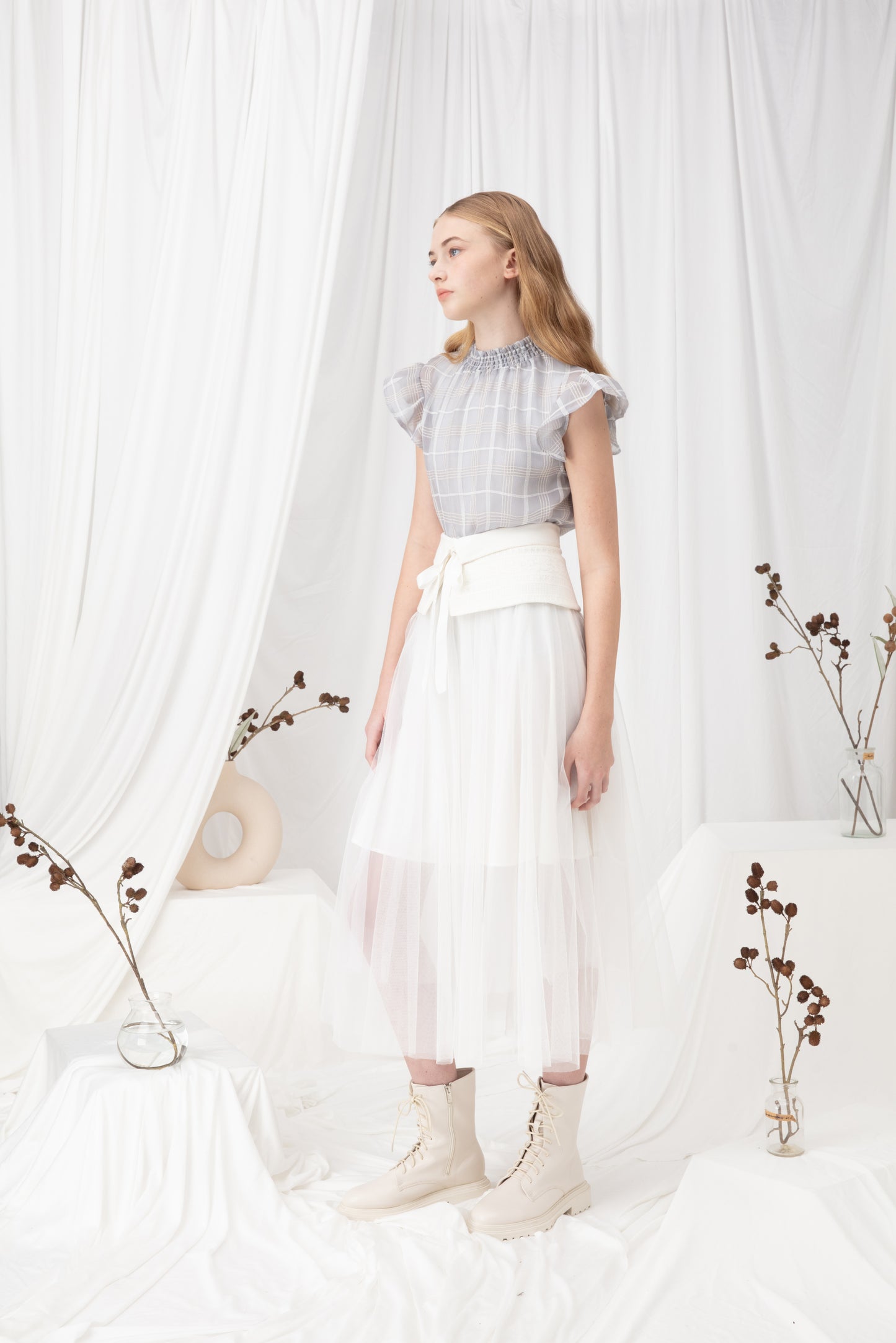 Lace-up Skirt-Pre-order
