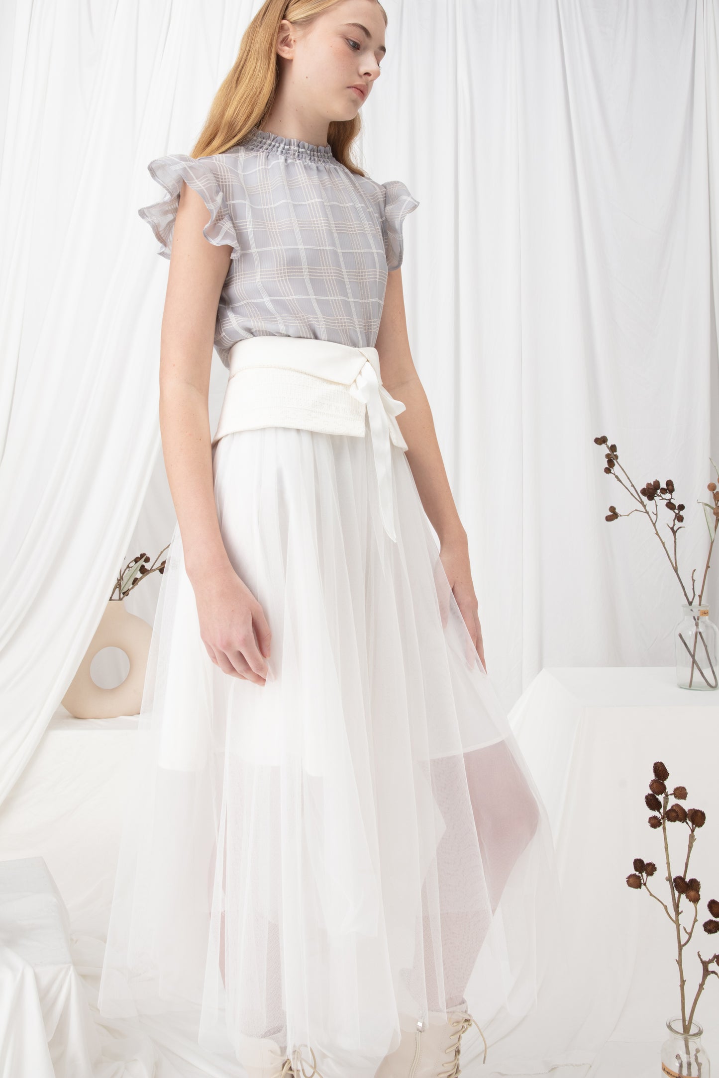 Lace-up Skirt-Pre-order