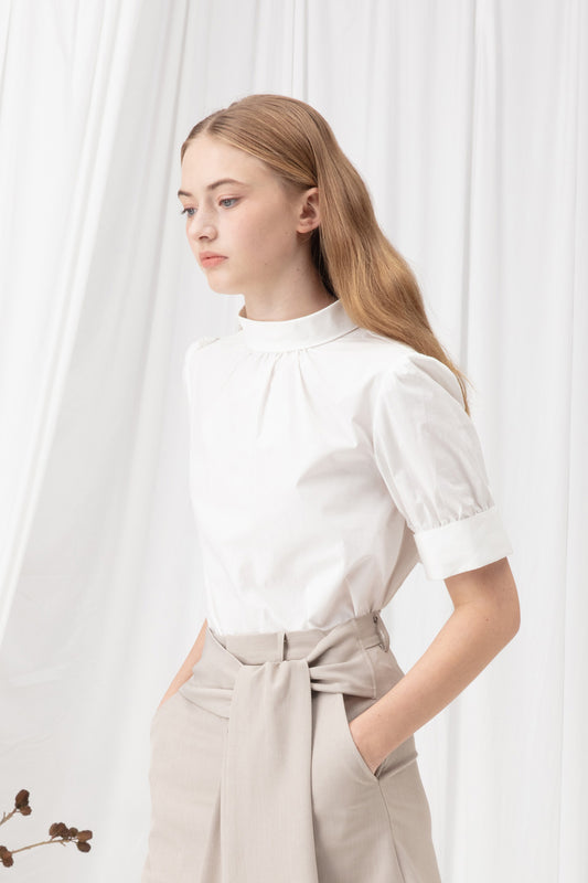 Short Sleeves Blouse