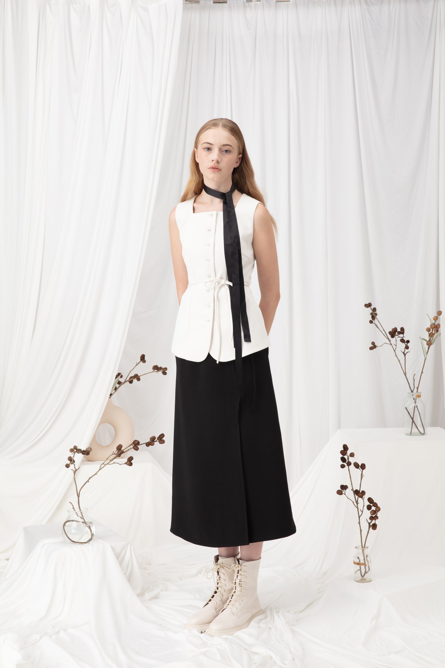Suit Waistcoat With Buttons