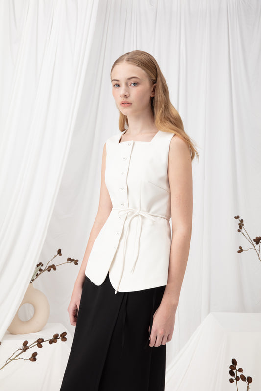 Suit Waistcoat With Buttons