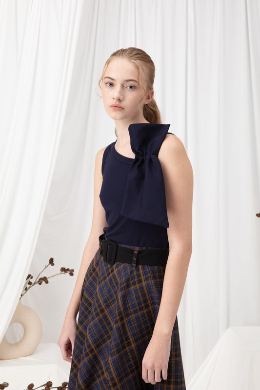 Bow-detail Tank Top
