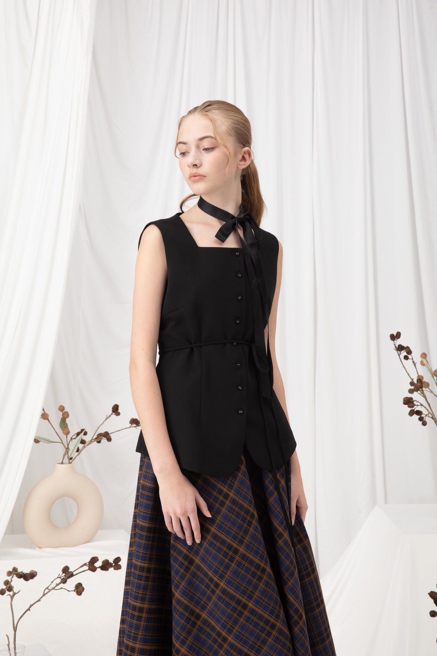 Suit Waistcoat With Buttons