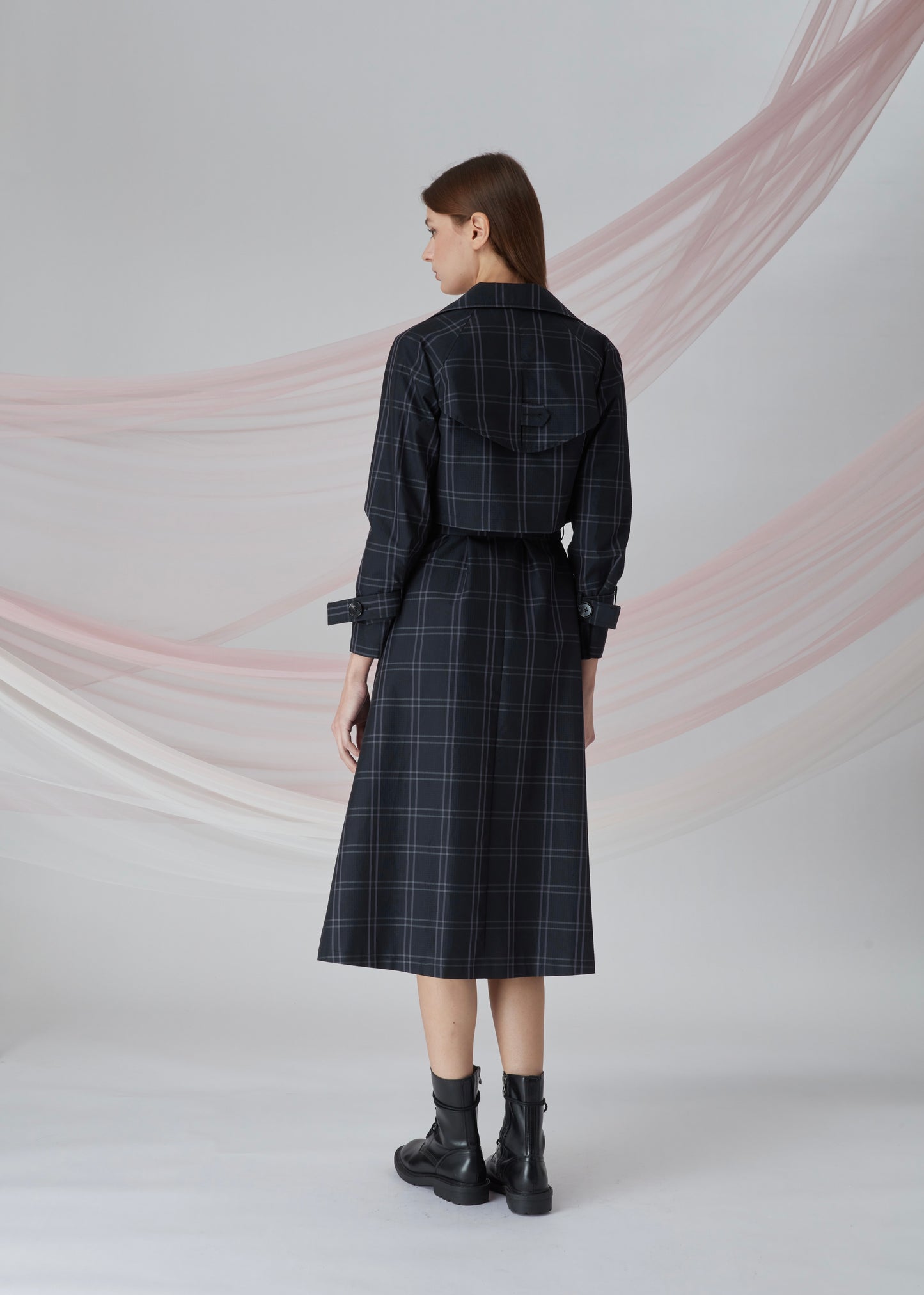 Two-pieces Set Trench Coat