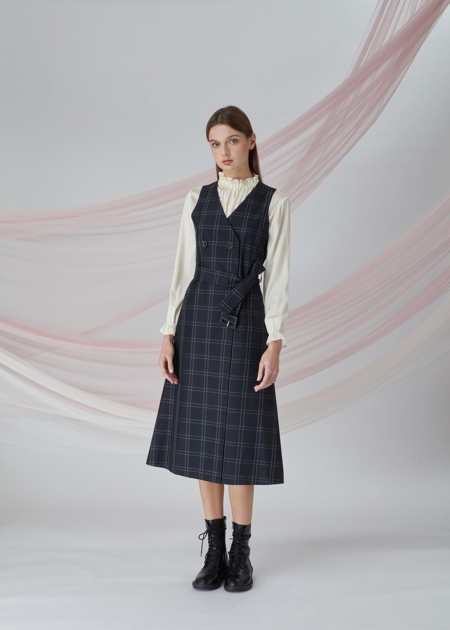 Two-pieces Set Trench Coat