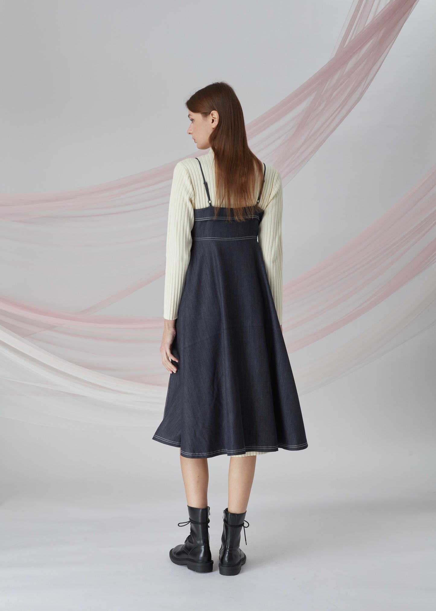 Ribbon Details Dress