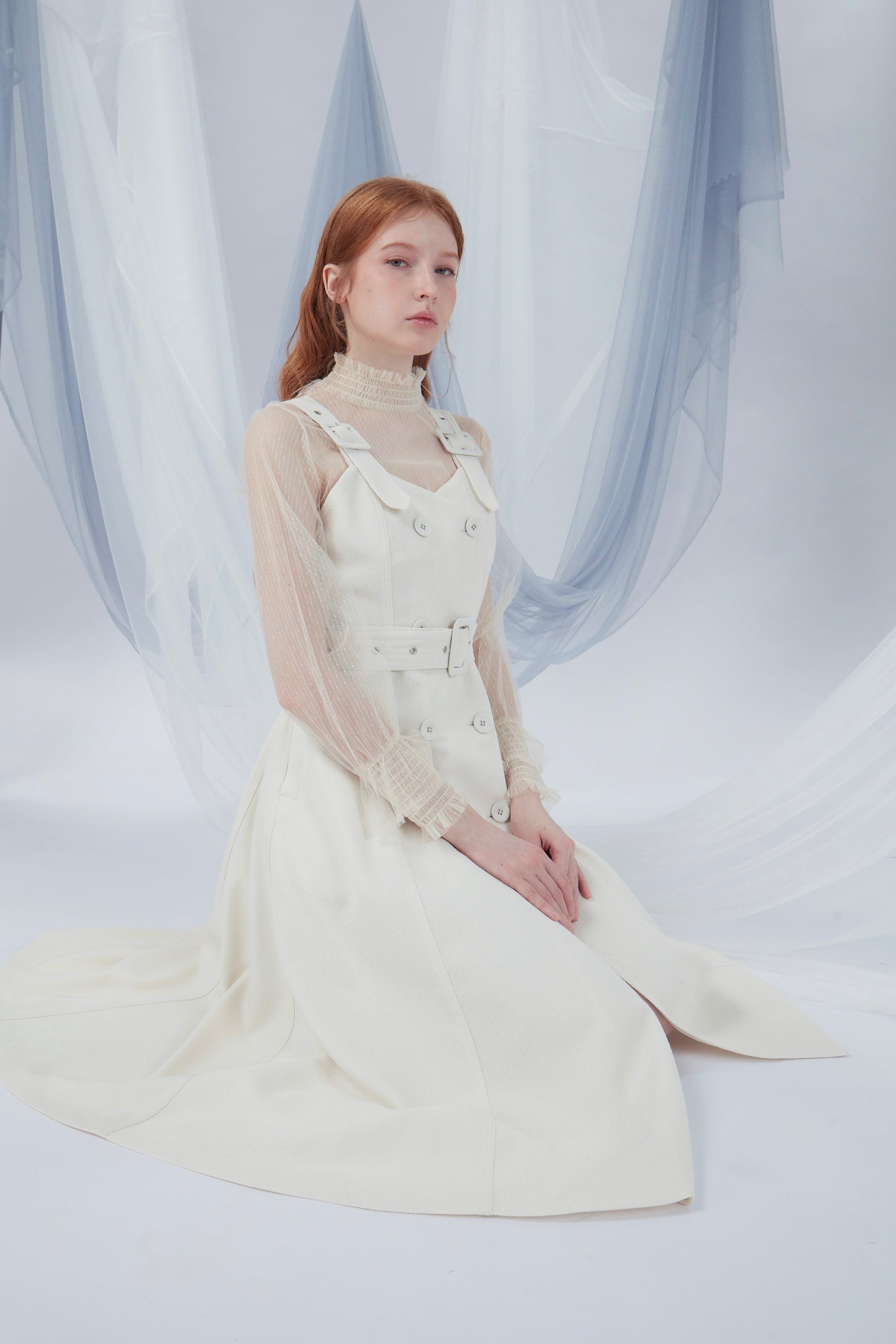 Double Breasted Buttons Dress