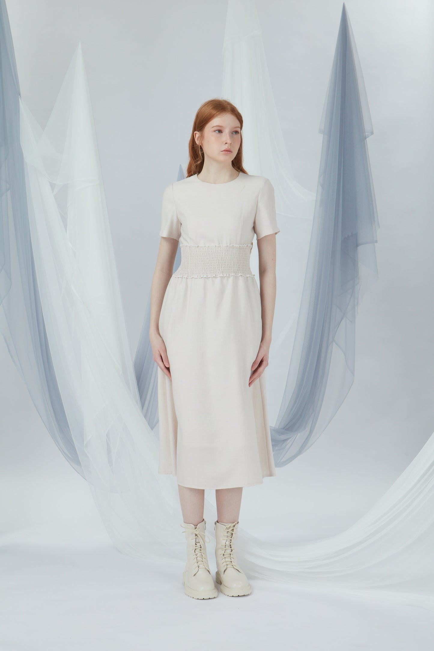 Short Sleeves Maxi Dress