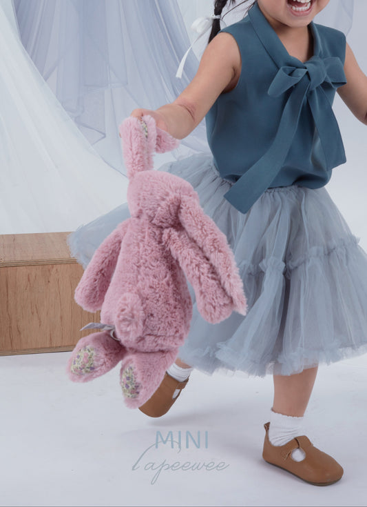 Lapeewee Mini - Ribbon Crop Top