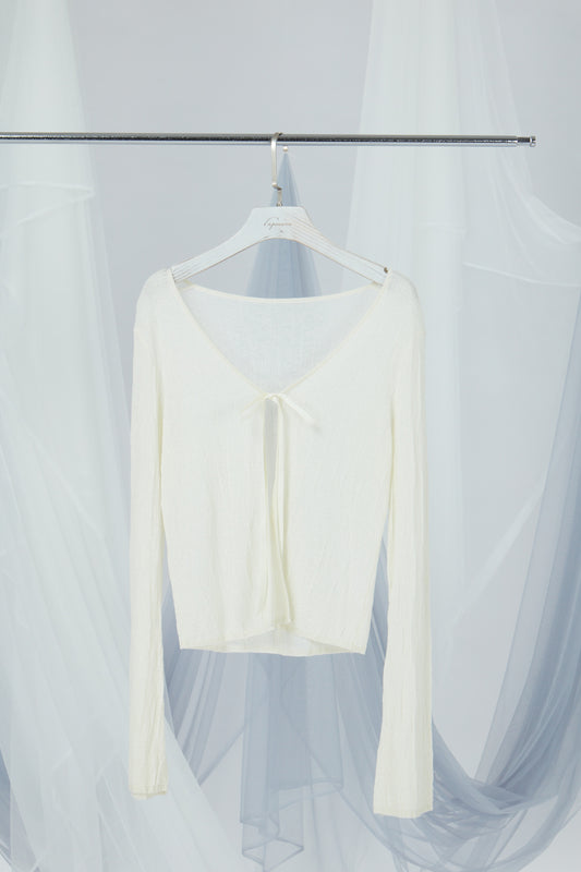 Ribbon Details Jacket