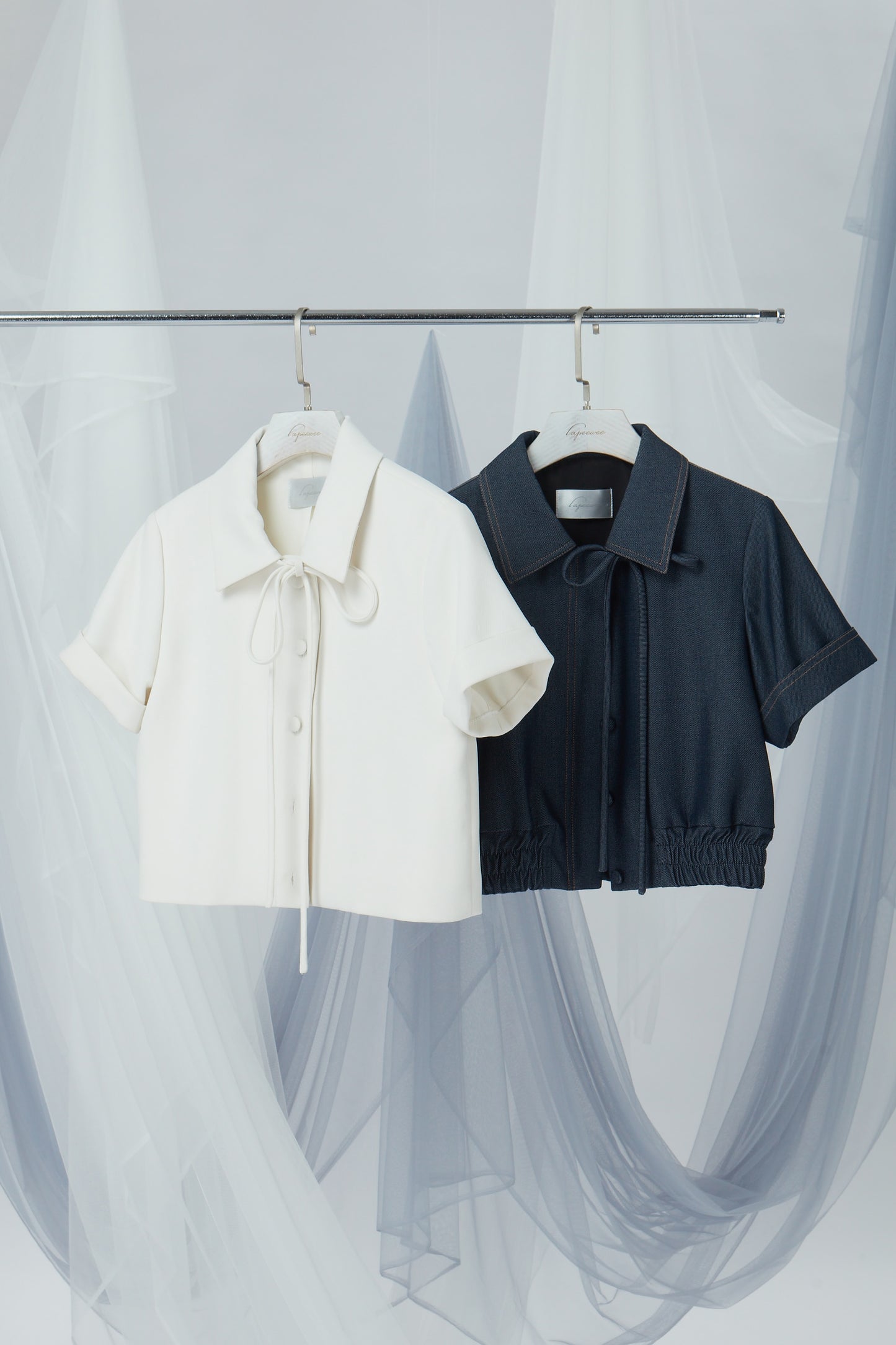 Cropped Short Sleeve  Top