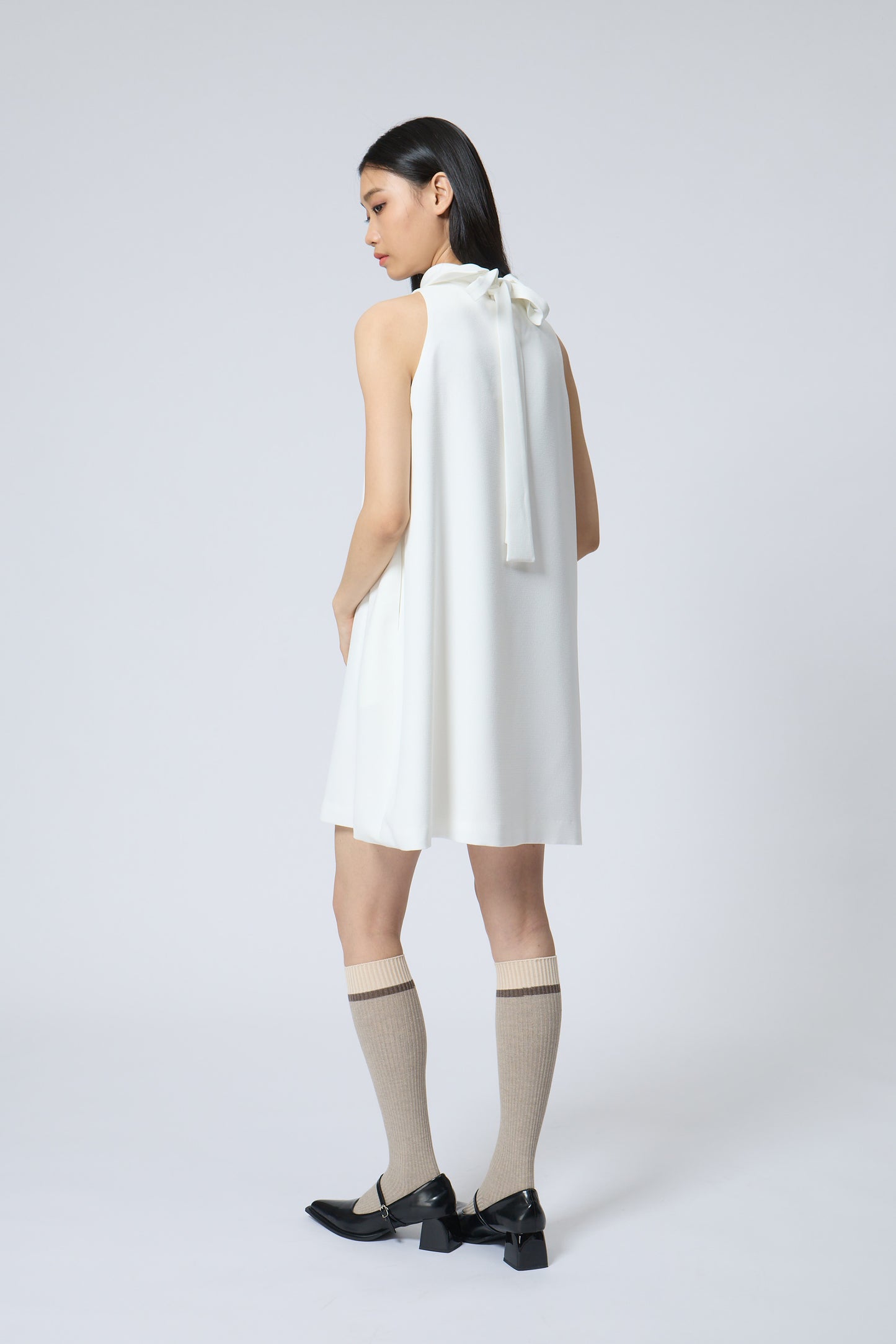 Timeless Back-Tie Shift Dress