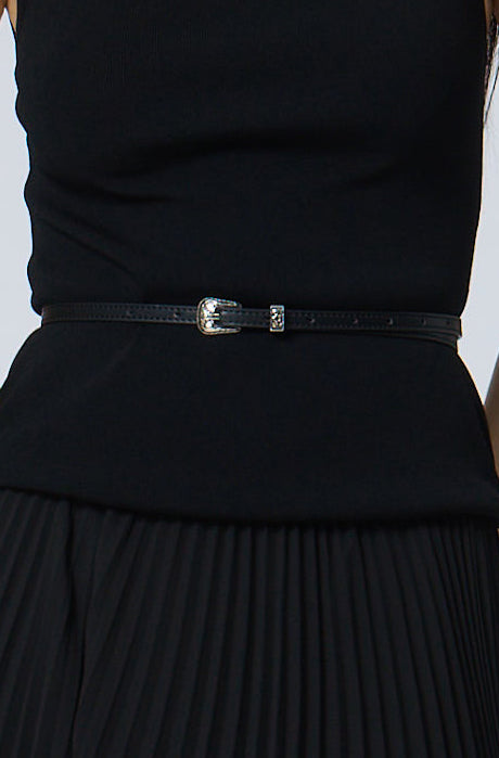 Faux-Two-Piece Dress