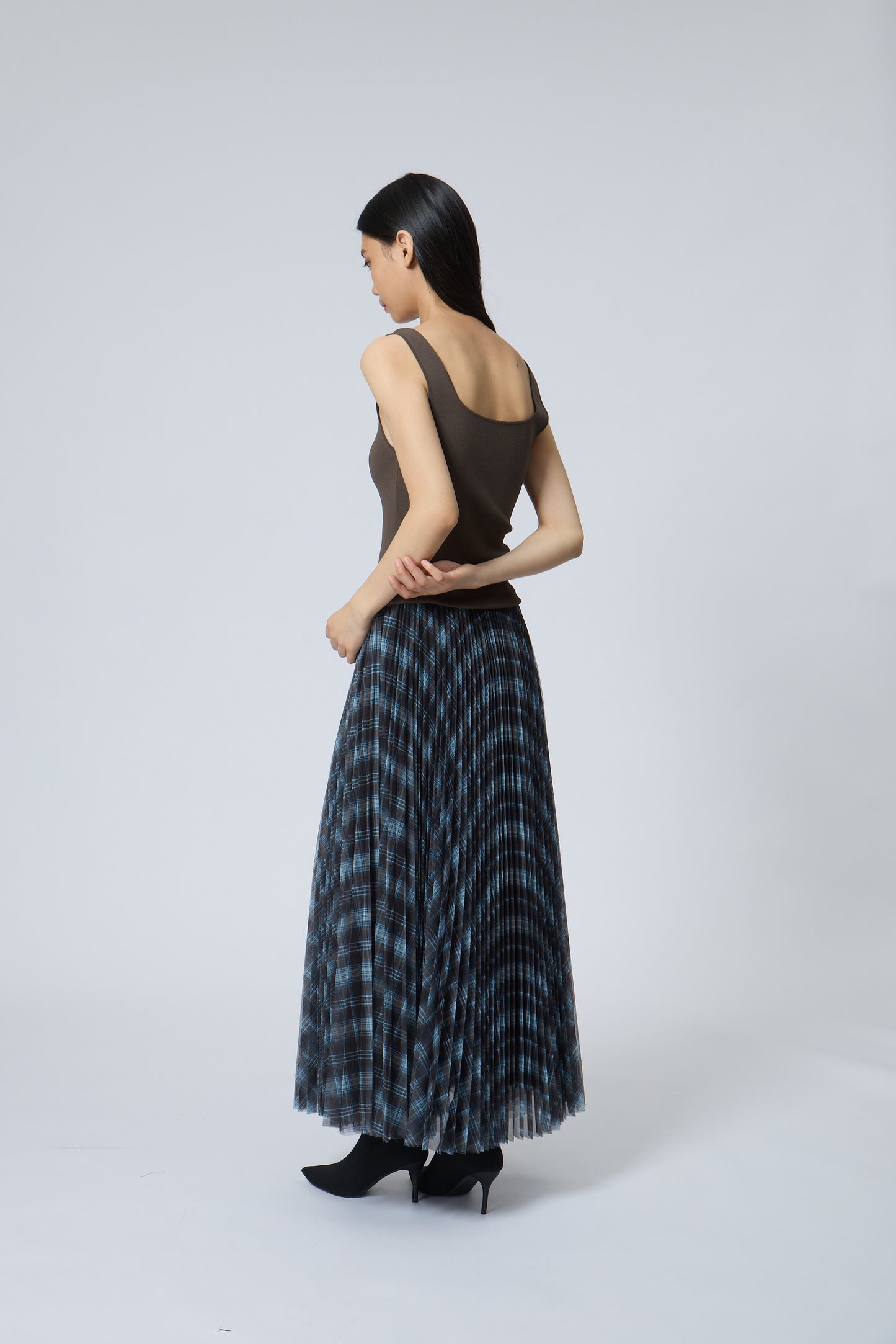 Faux-Two-Piece Dress