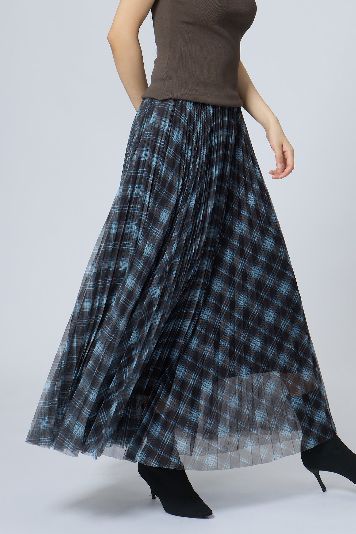 Faux-Two-Piece Dress