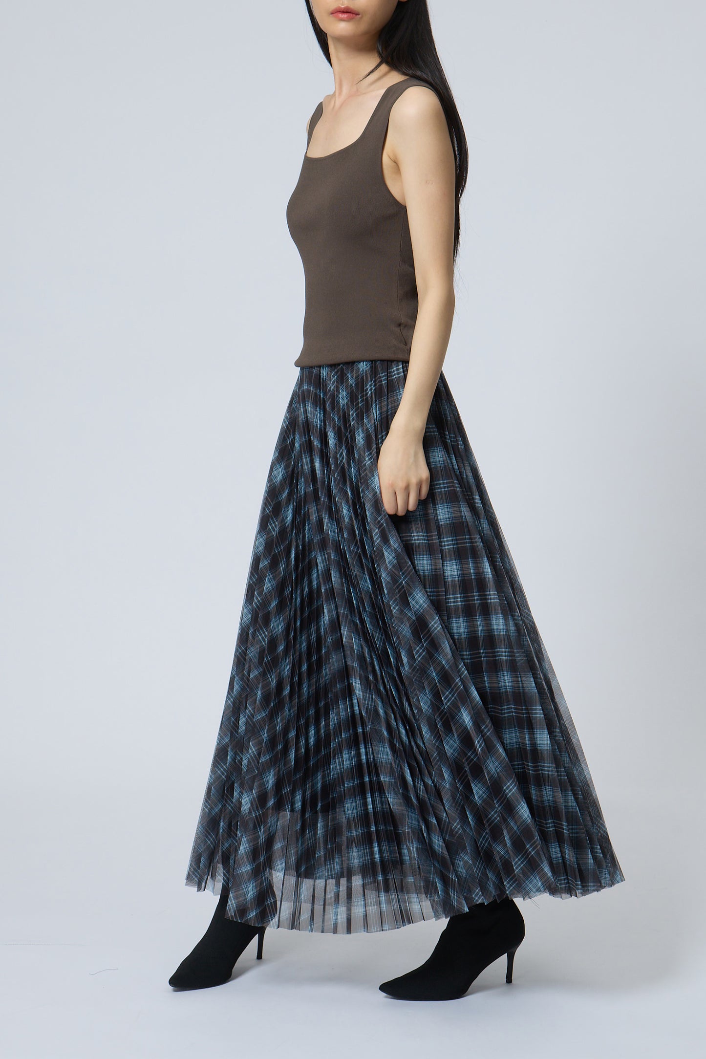 Faux-Two-Piece Dress