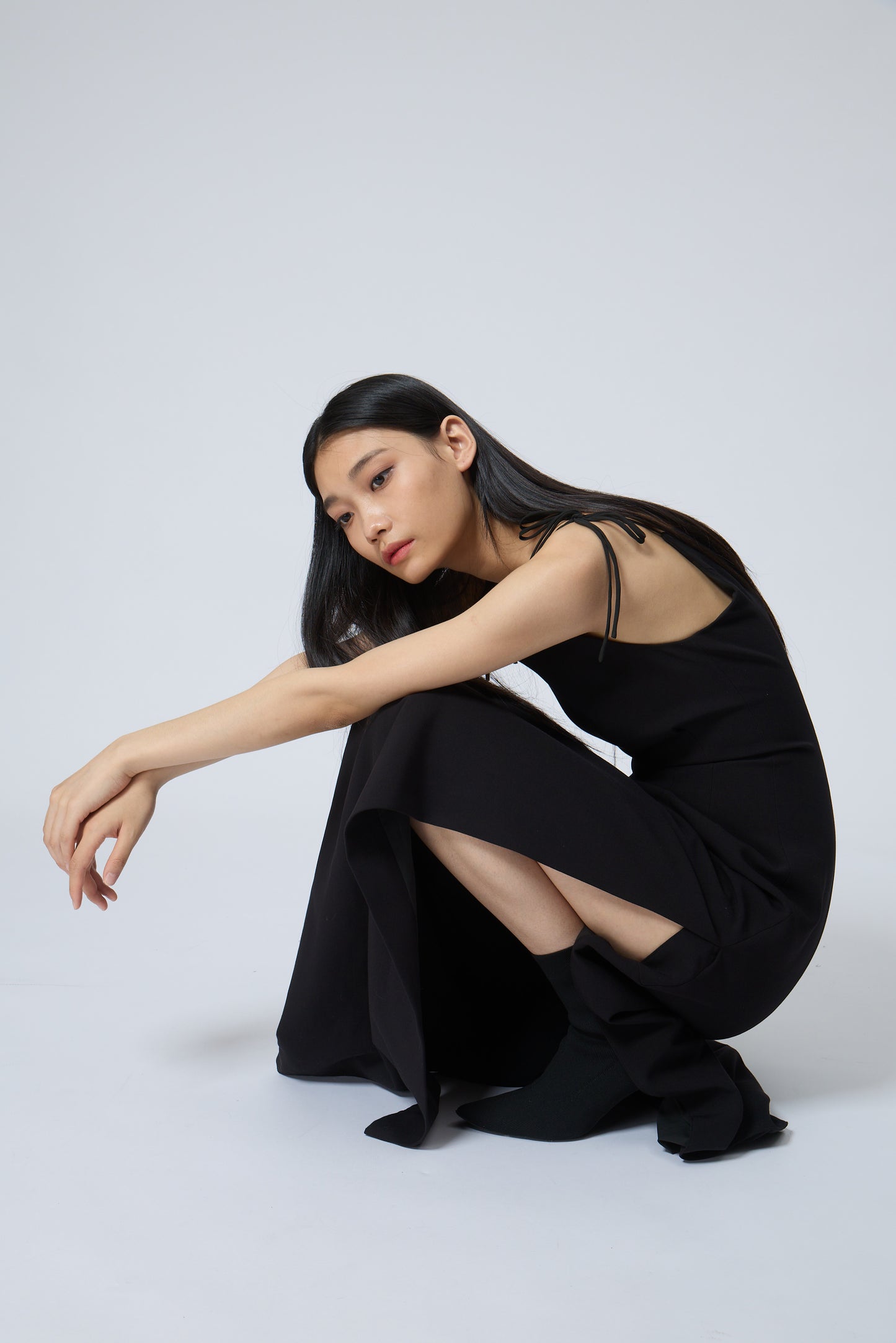 Midnight Slit Maxi Dress