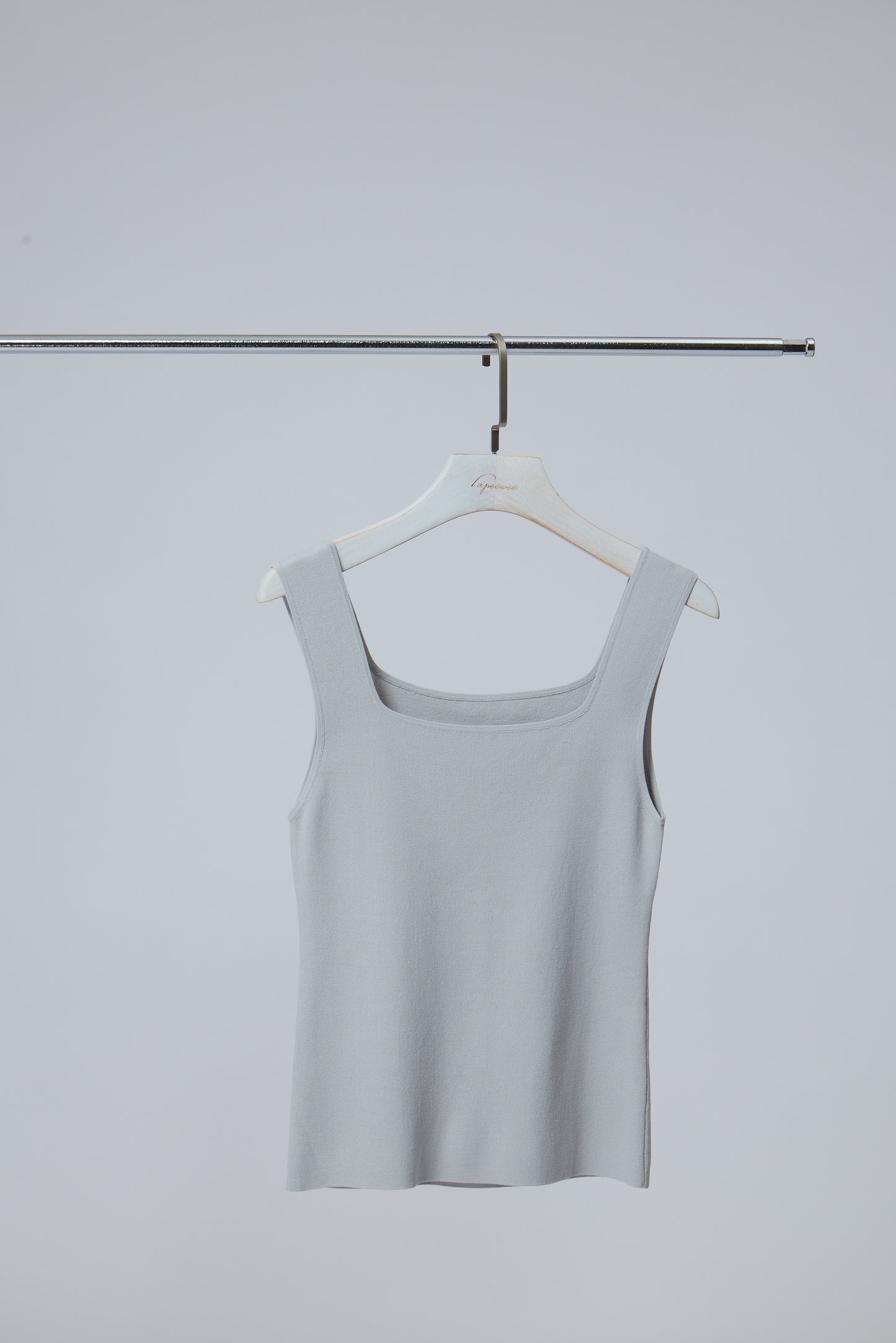 Square-Neck Knit Tank