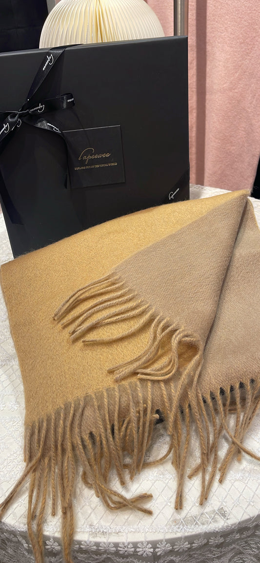 Cashmere double face scarf-Christmas Box Set