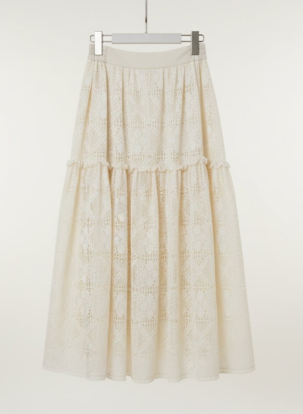 Lace Maxi Skirt