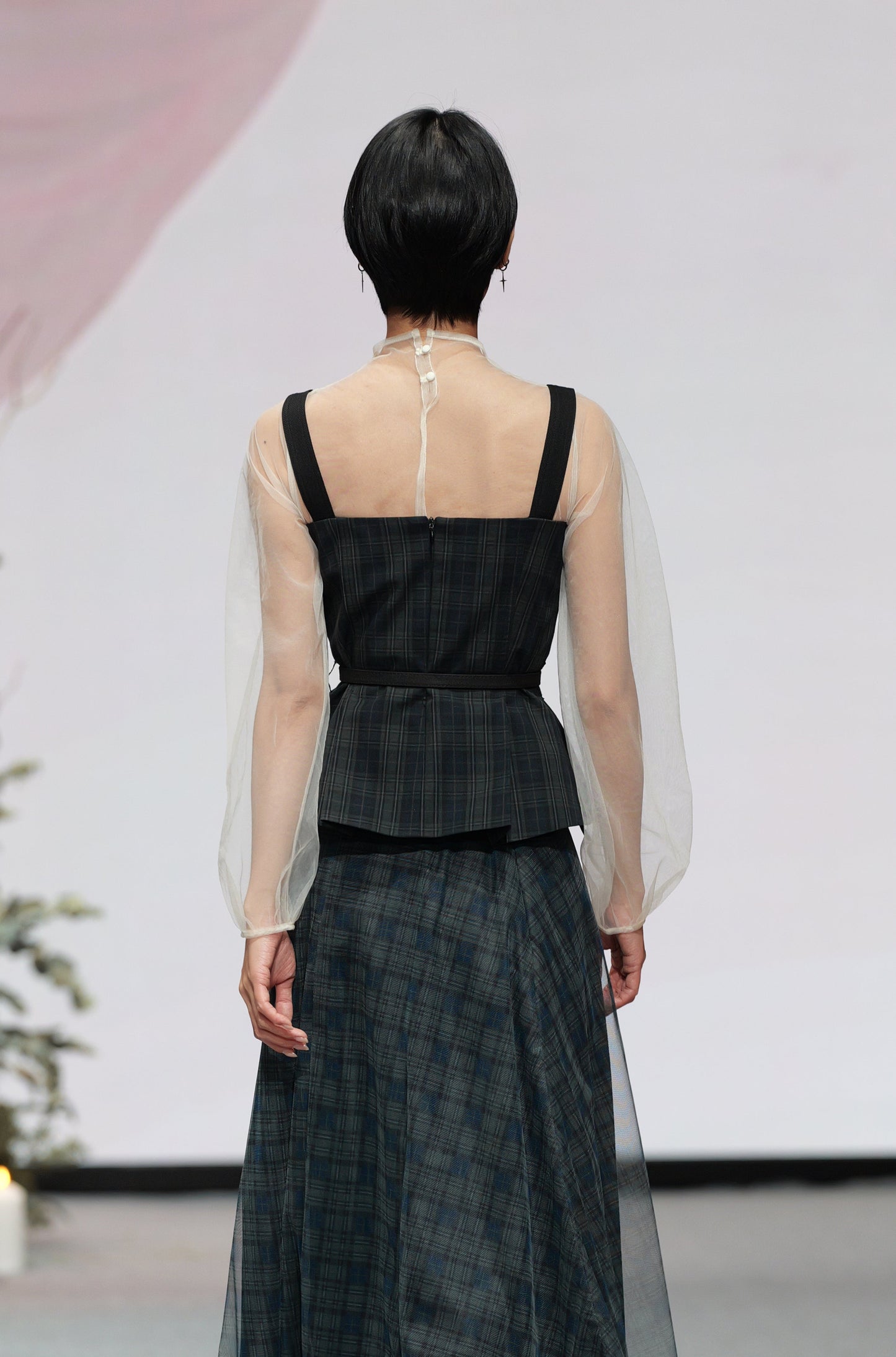 Button-Front Top