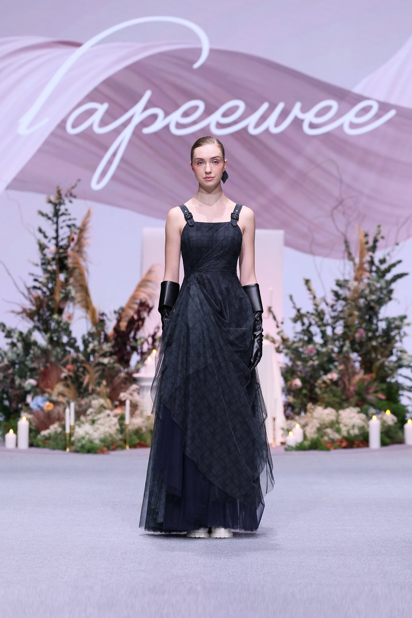 Evening Gown with Straps