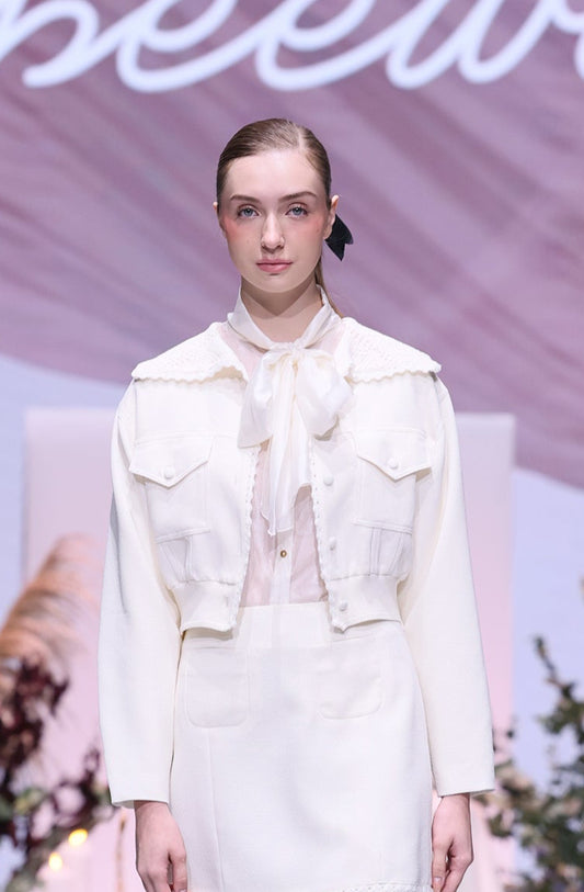 Button Up Pocketed Jacket