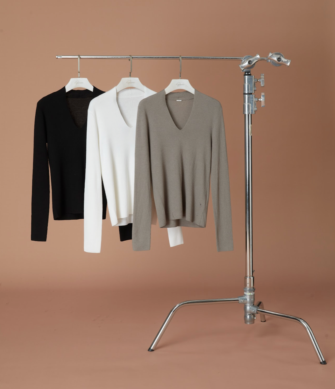 Pure Merino Wool Crew V-Neck Jumper