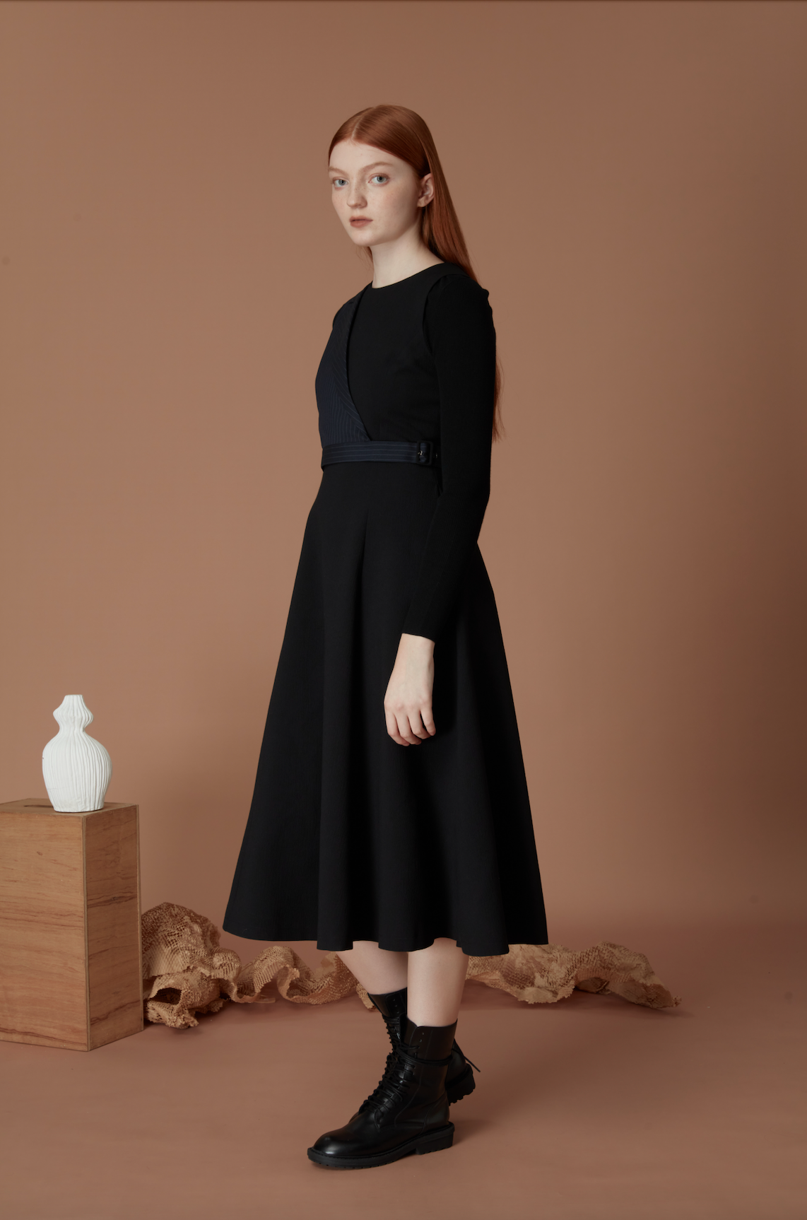 Two Pieces Midi Dress