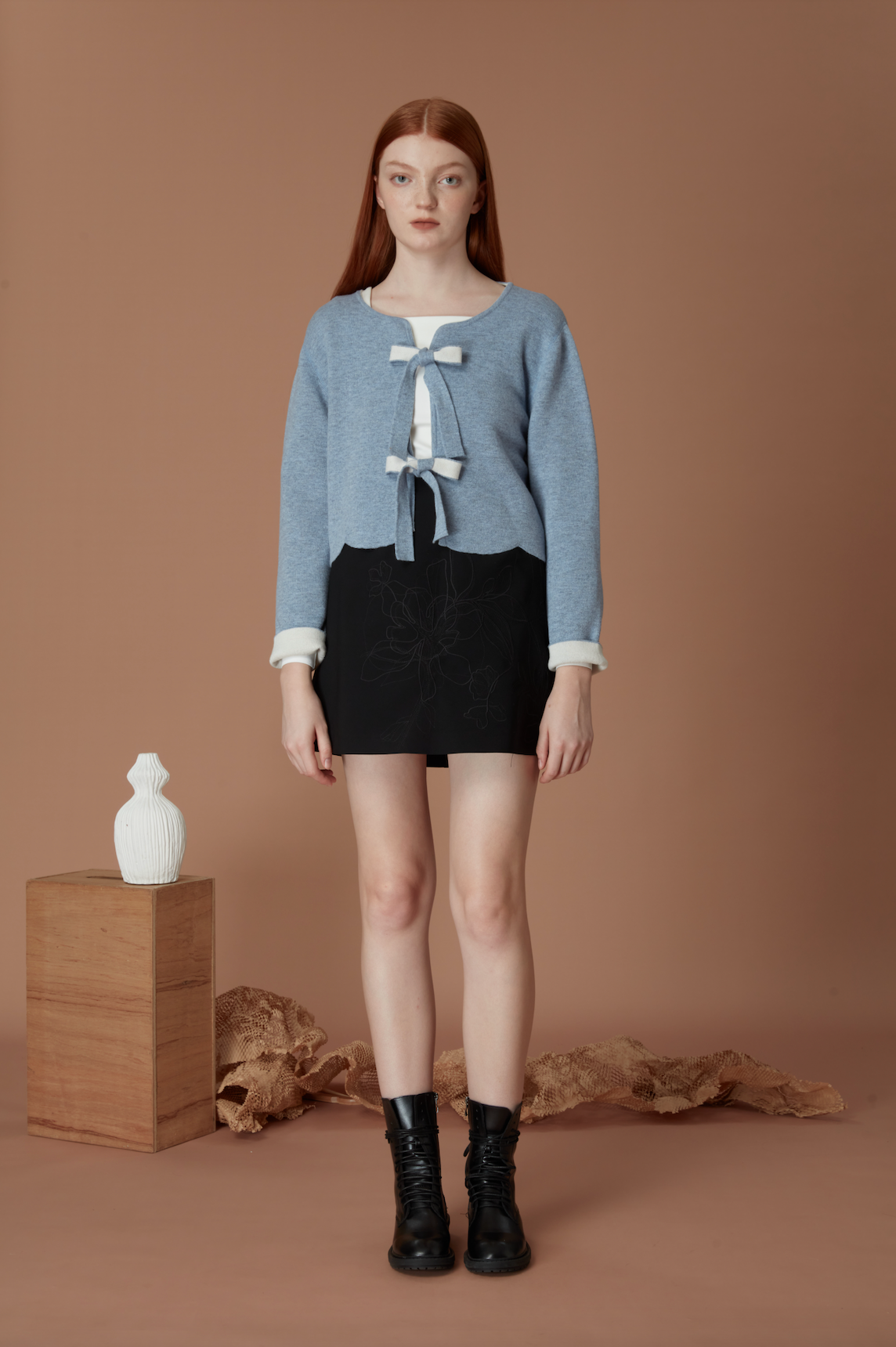 Cashmere Double-Face Cardigan