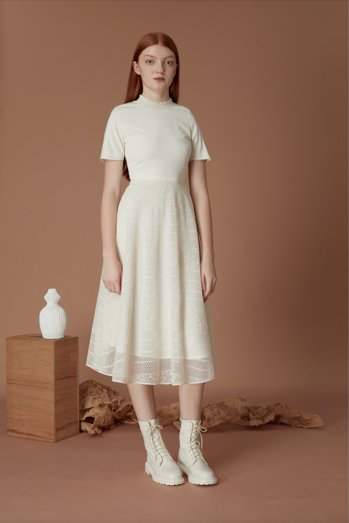 Lace Midi Dress