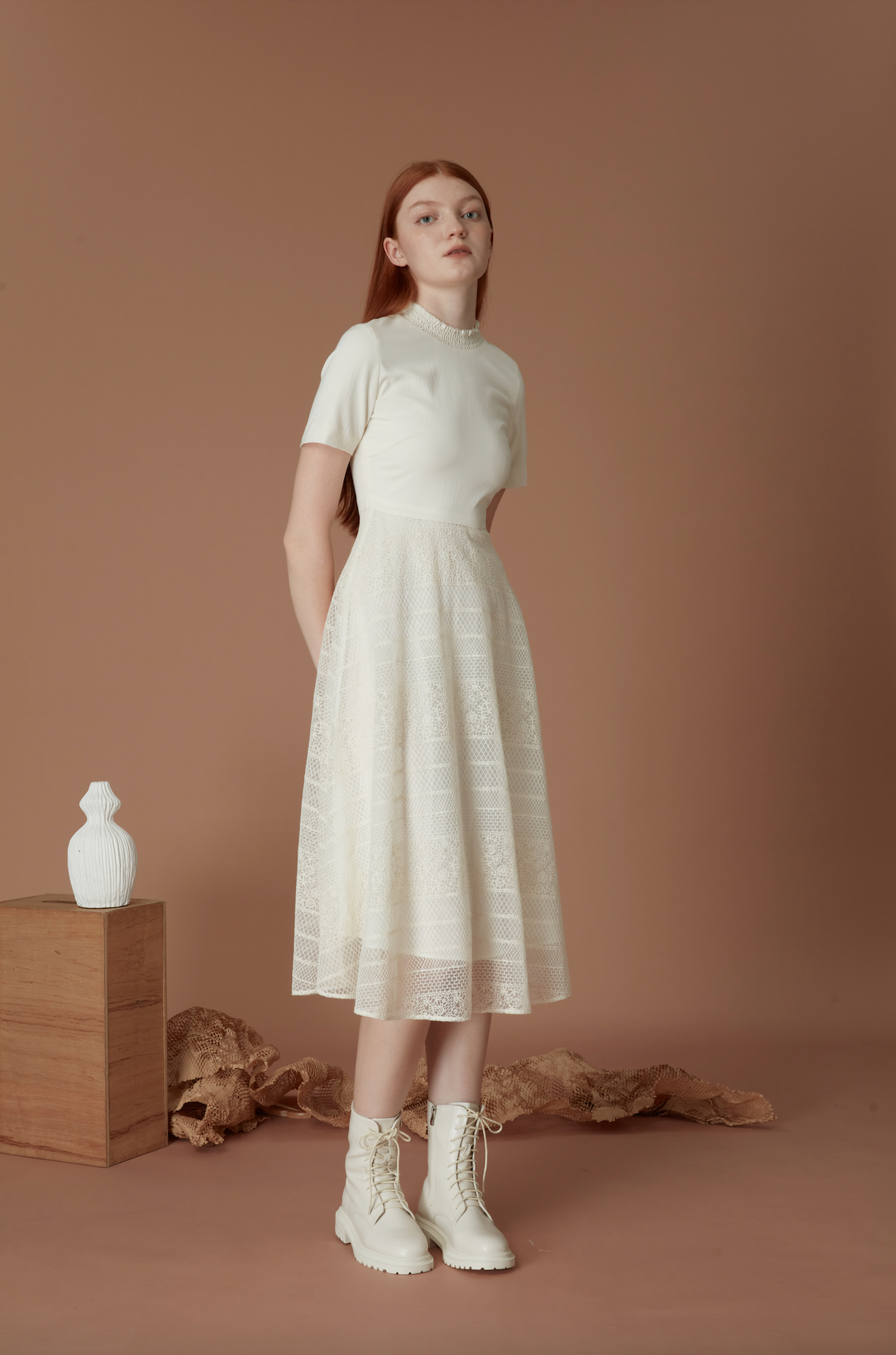 Lace Midi Dress