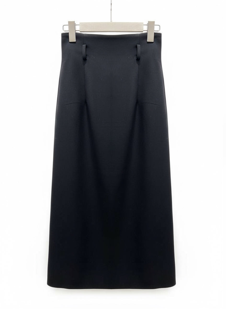 Front Slit Maxi Skirt