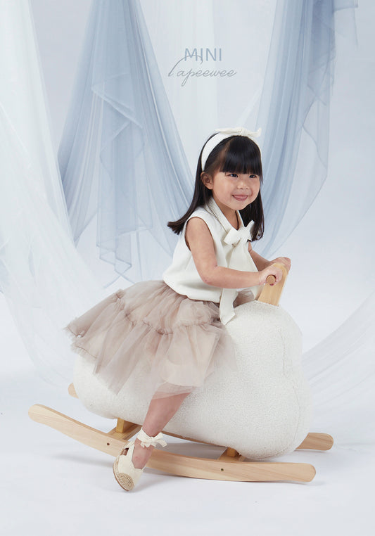 Lapeewee Mini - Ribbon Crop Top