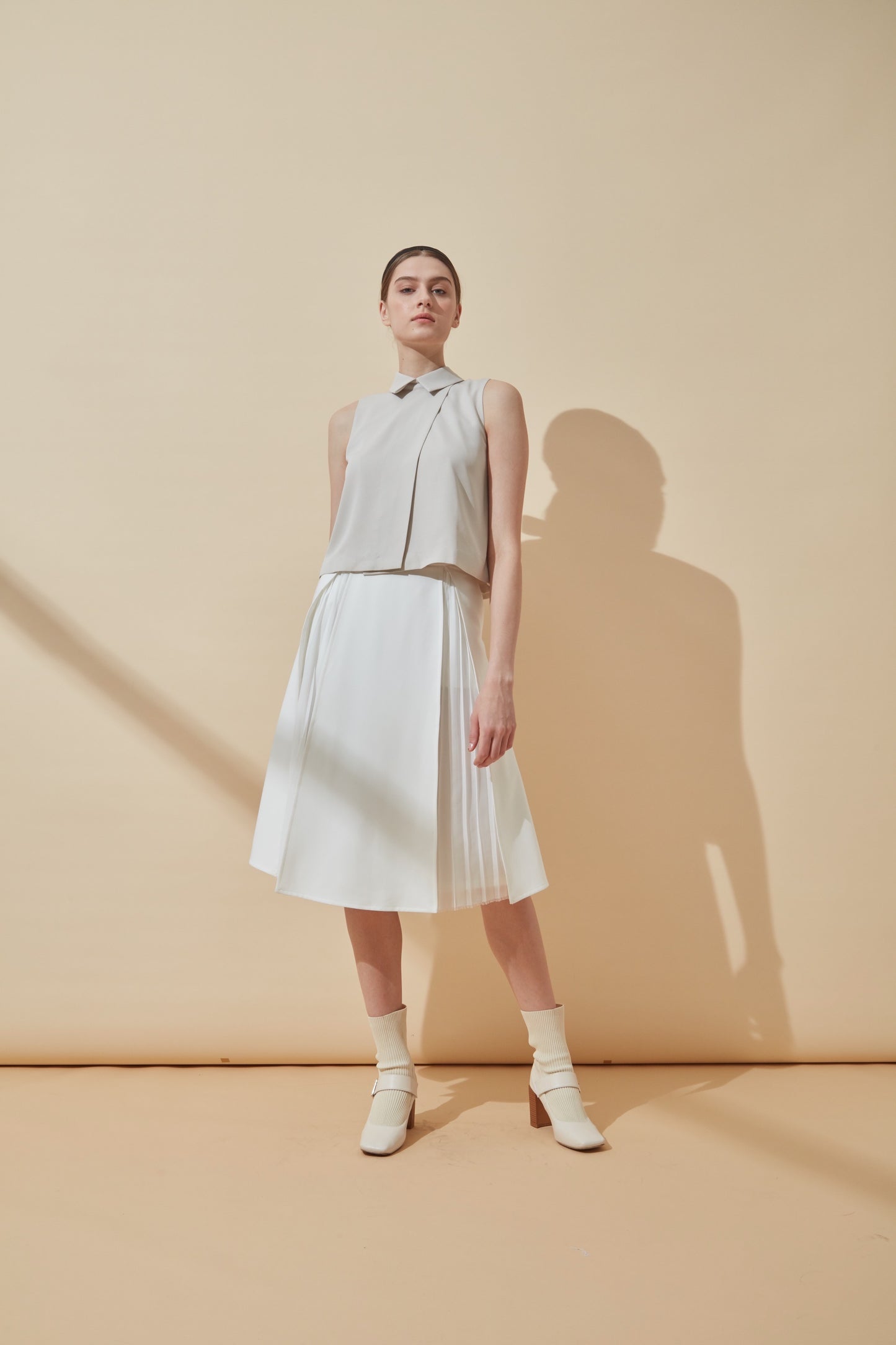 Georgette Sleeveless Top