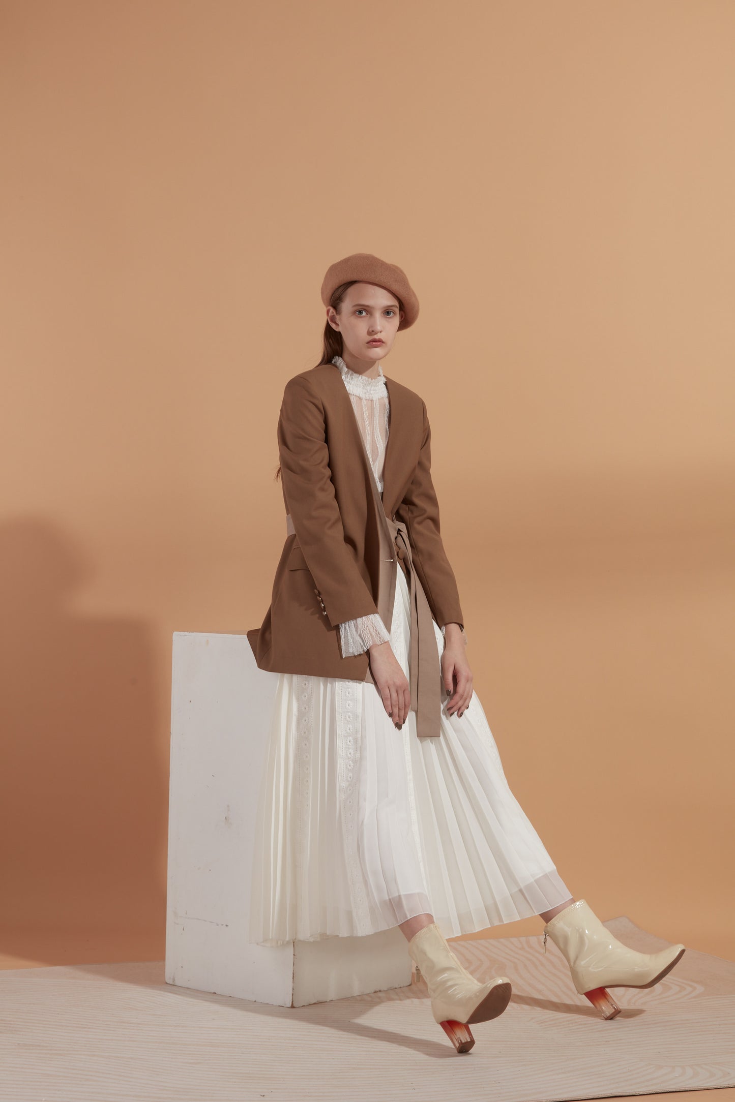 Khaki Blazer Jacket