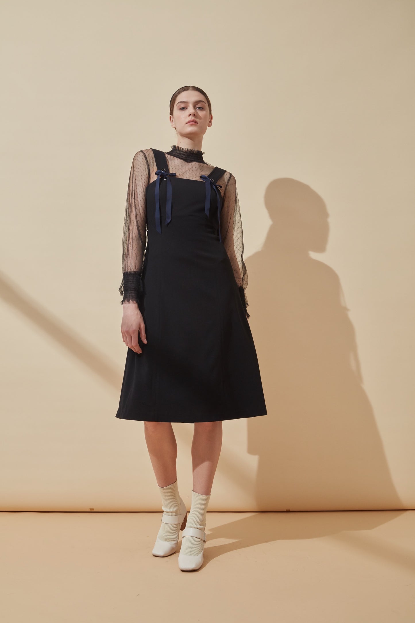 Midi Tie Back Dress