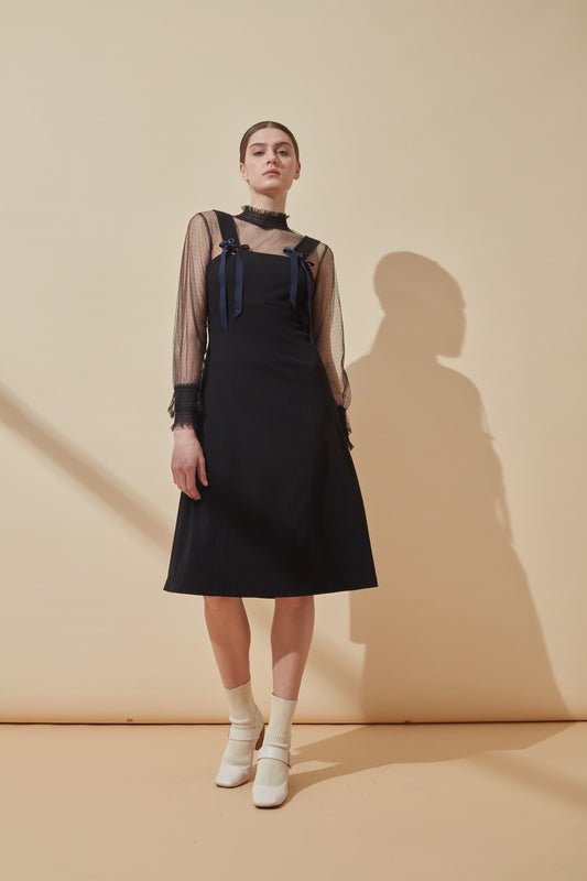 Midi Tie Back Dress