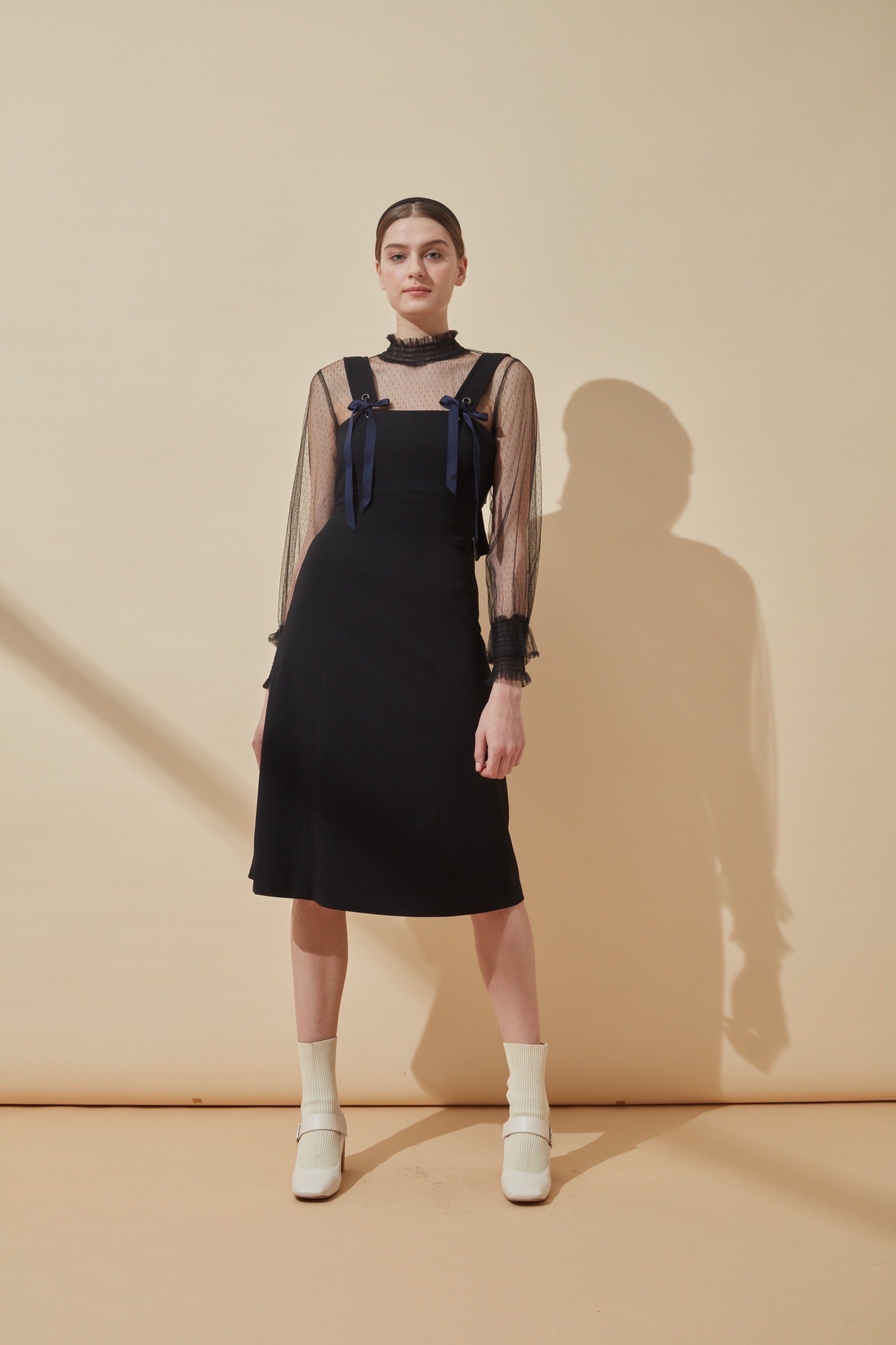 Midi Tie Back Dress