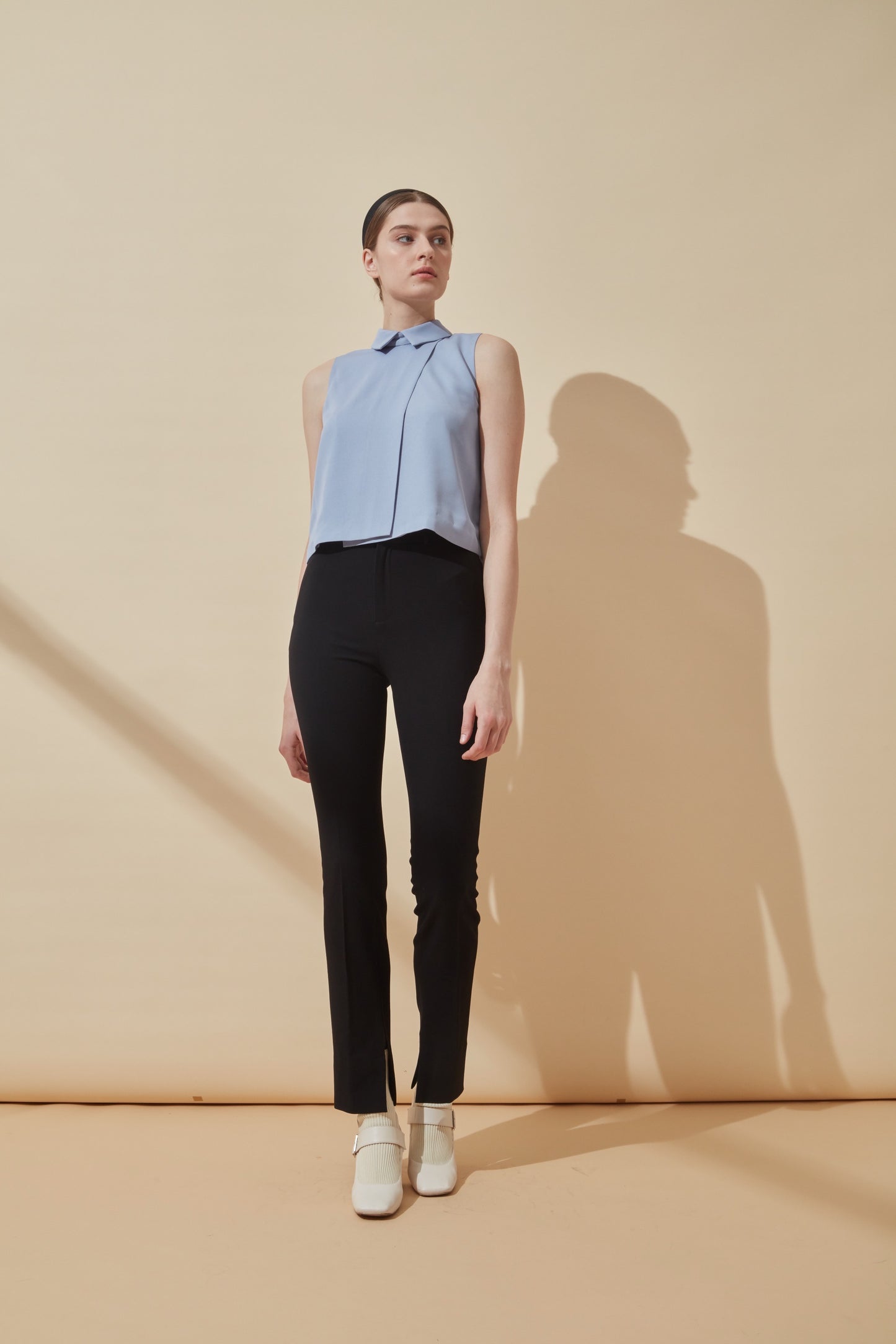 Georgette Sleeveless Top