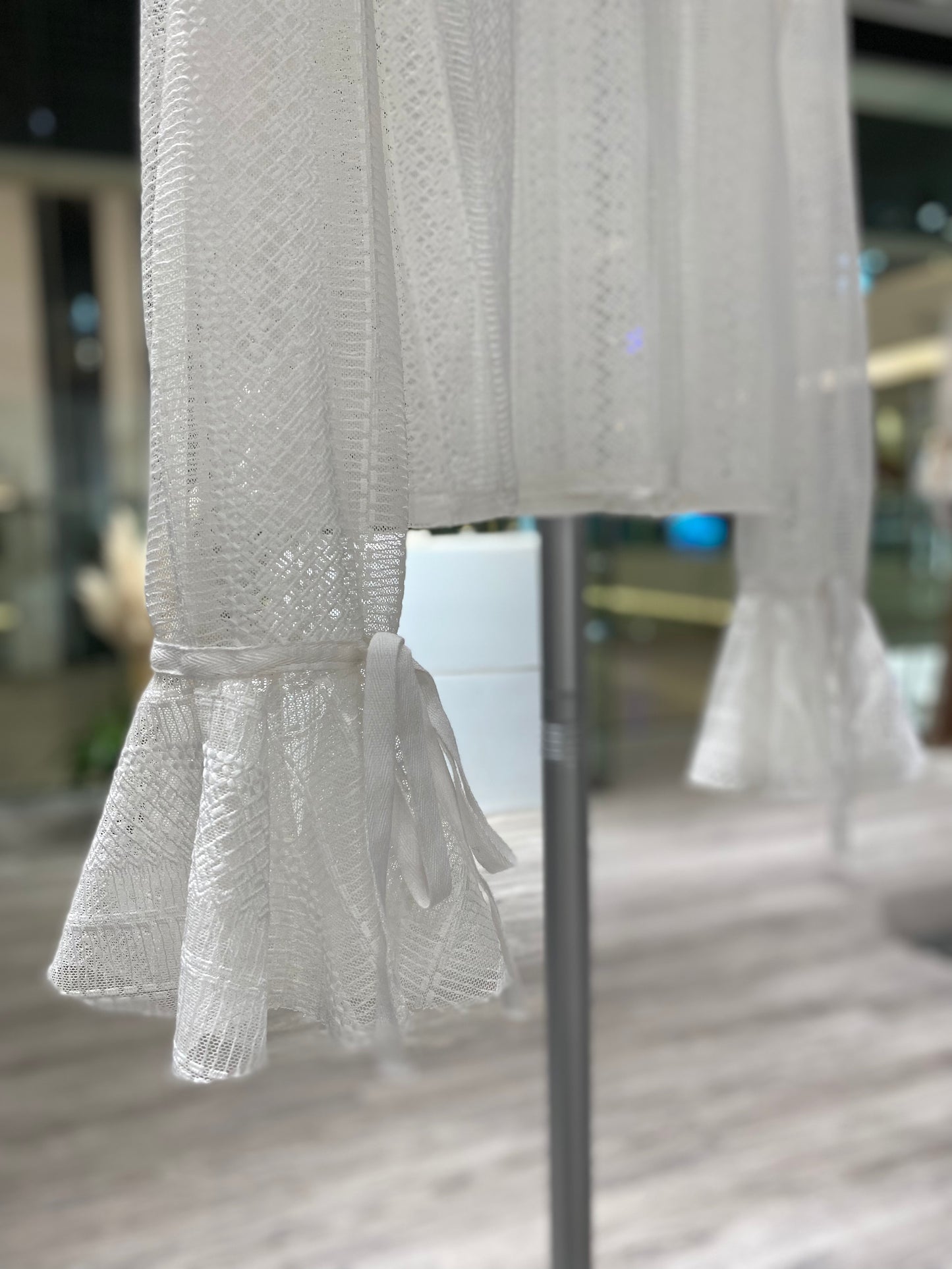 Lace top in white colour