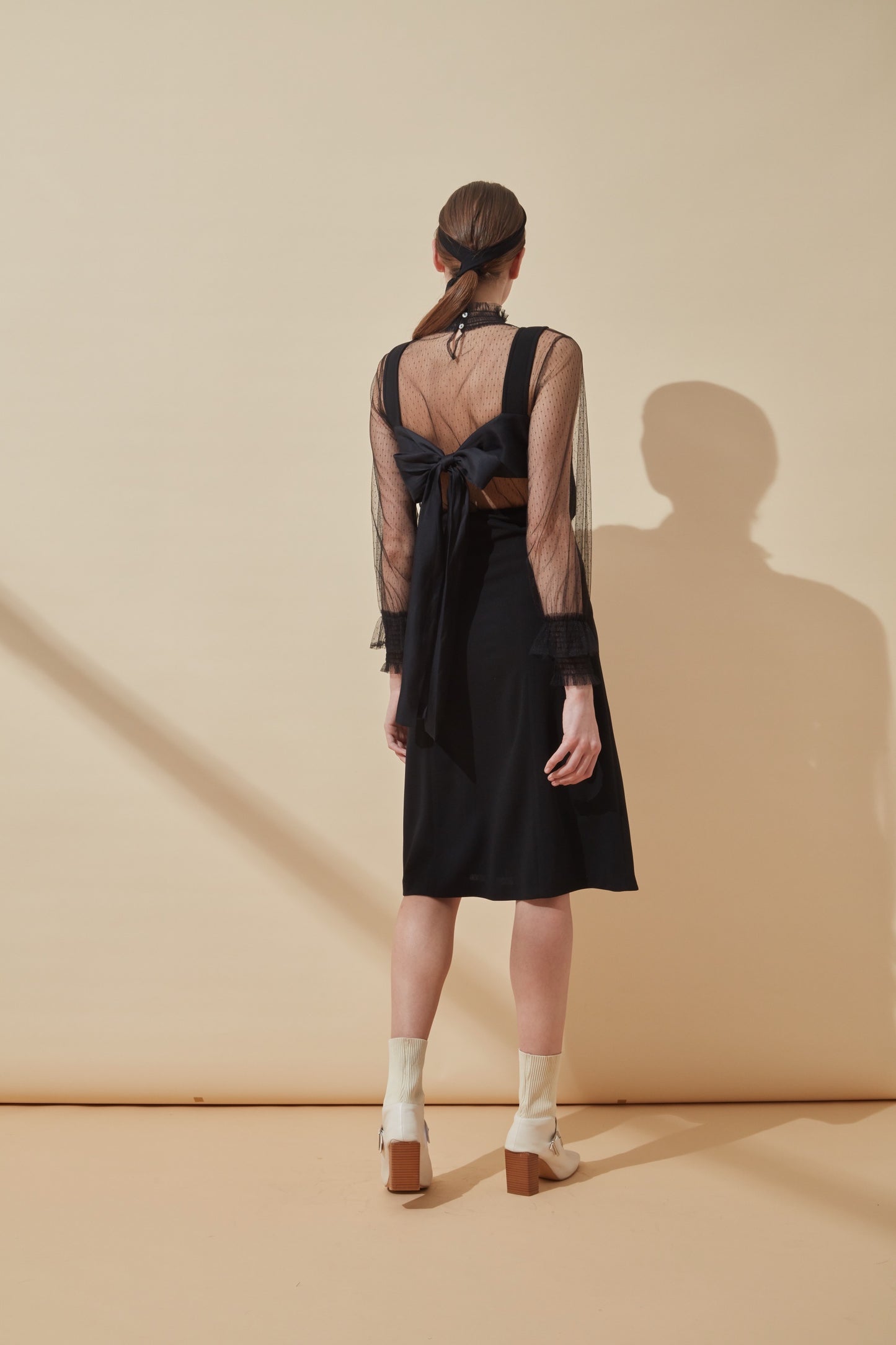 Midi Tie Back Dress