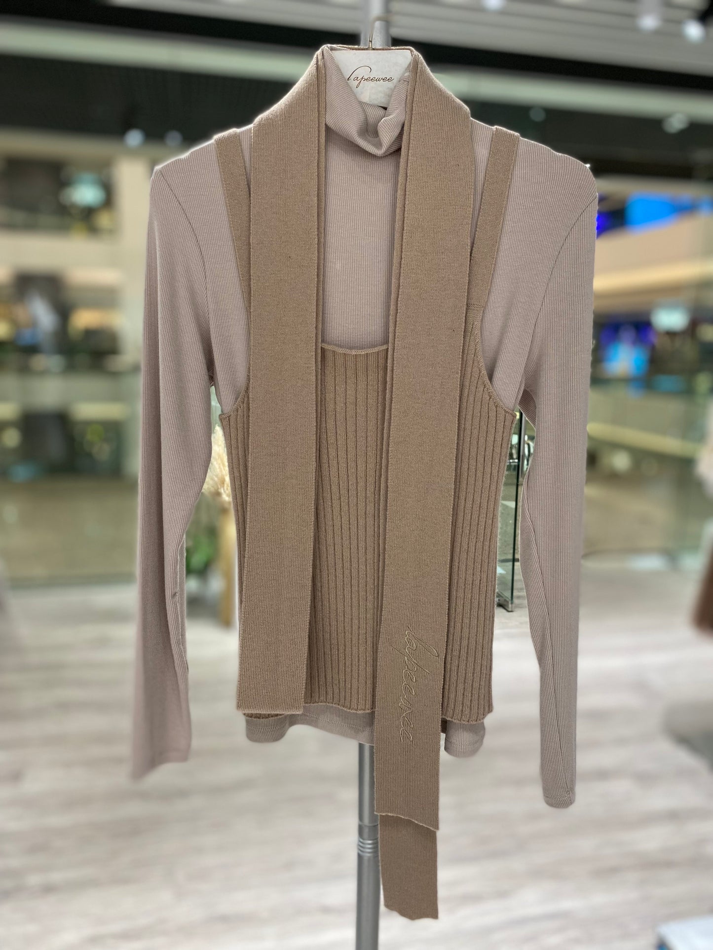 Cashmere set (Nude colour)